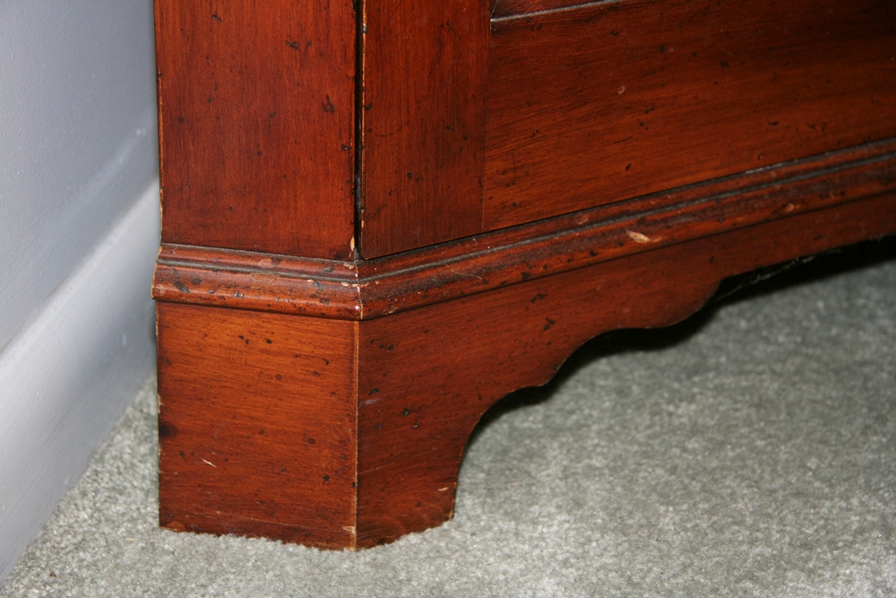 Early American - Style Corner Shelf