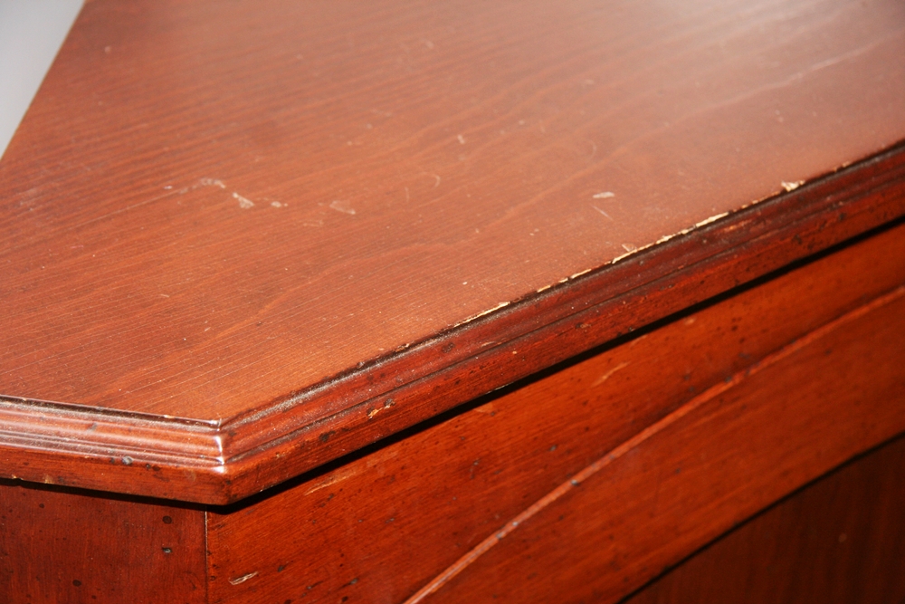 Early American - Style Corner Shelf