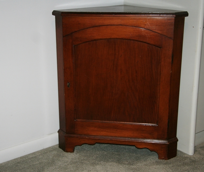 Early American - Style Corner Shelf