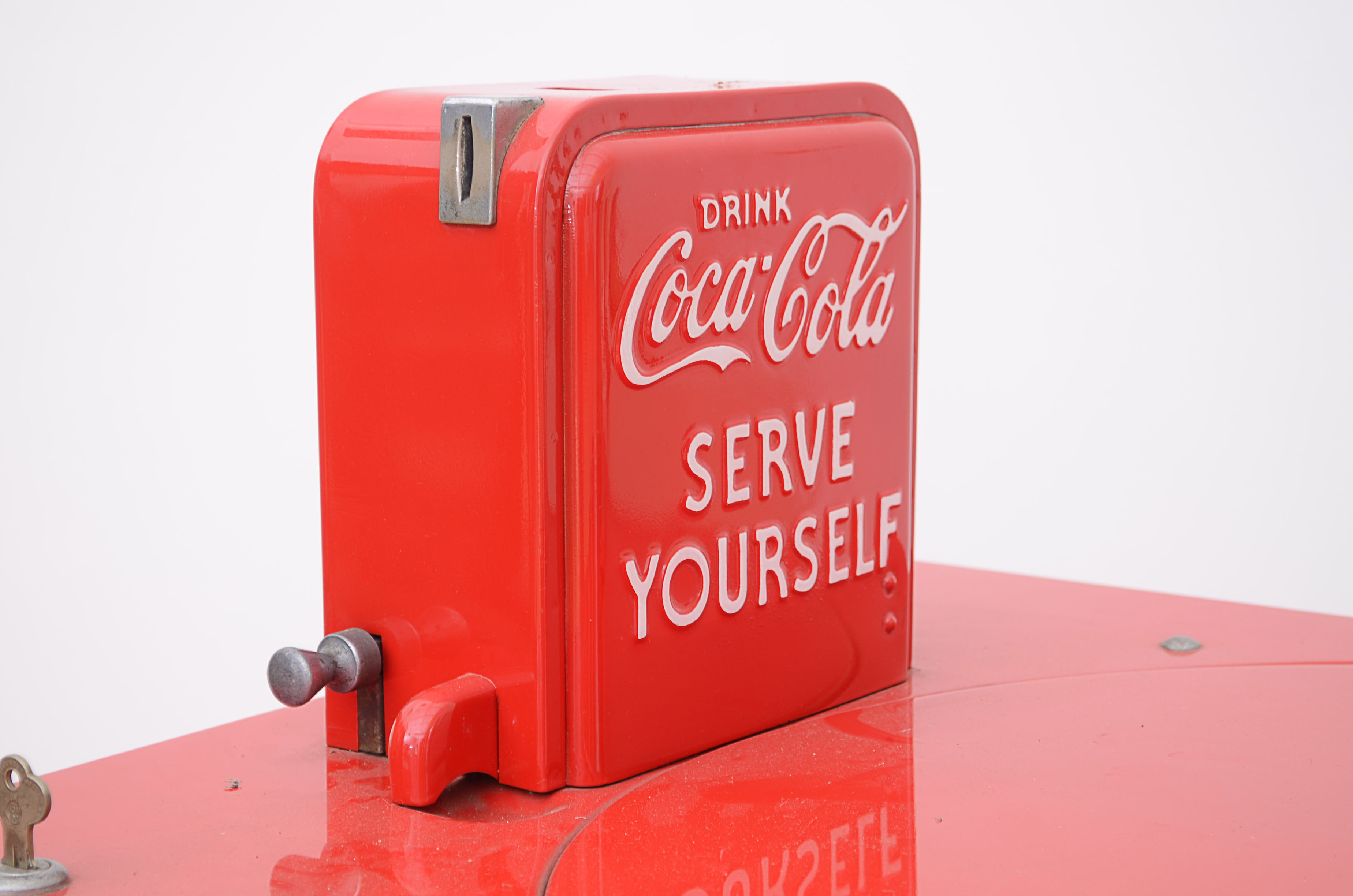 1940's Coca-Cola Self -Serve Bottle Machine Chest
