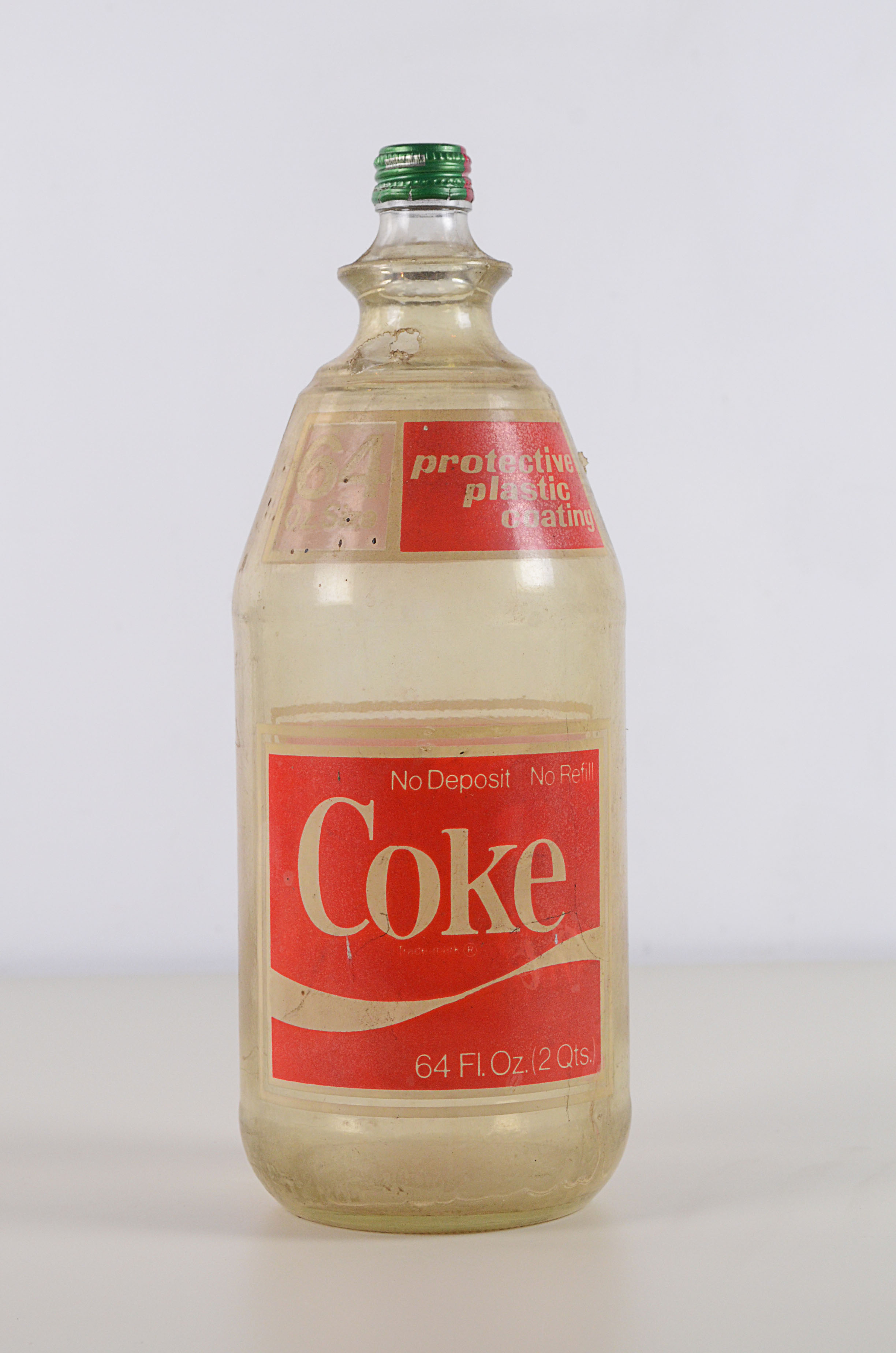 (3)- Vintage Coca-Cola Quart Bottles