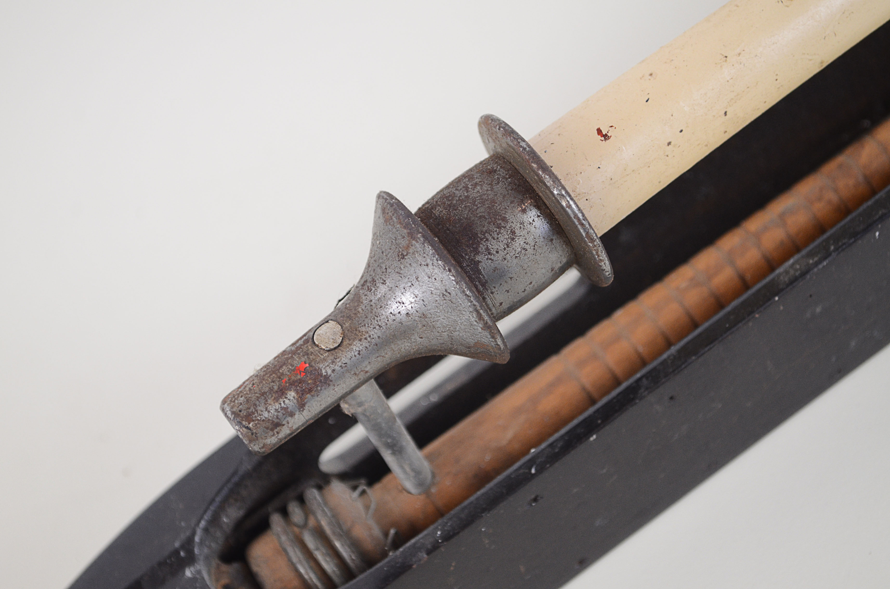 Vintage Folk Art Candle Wall Sconce