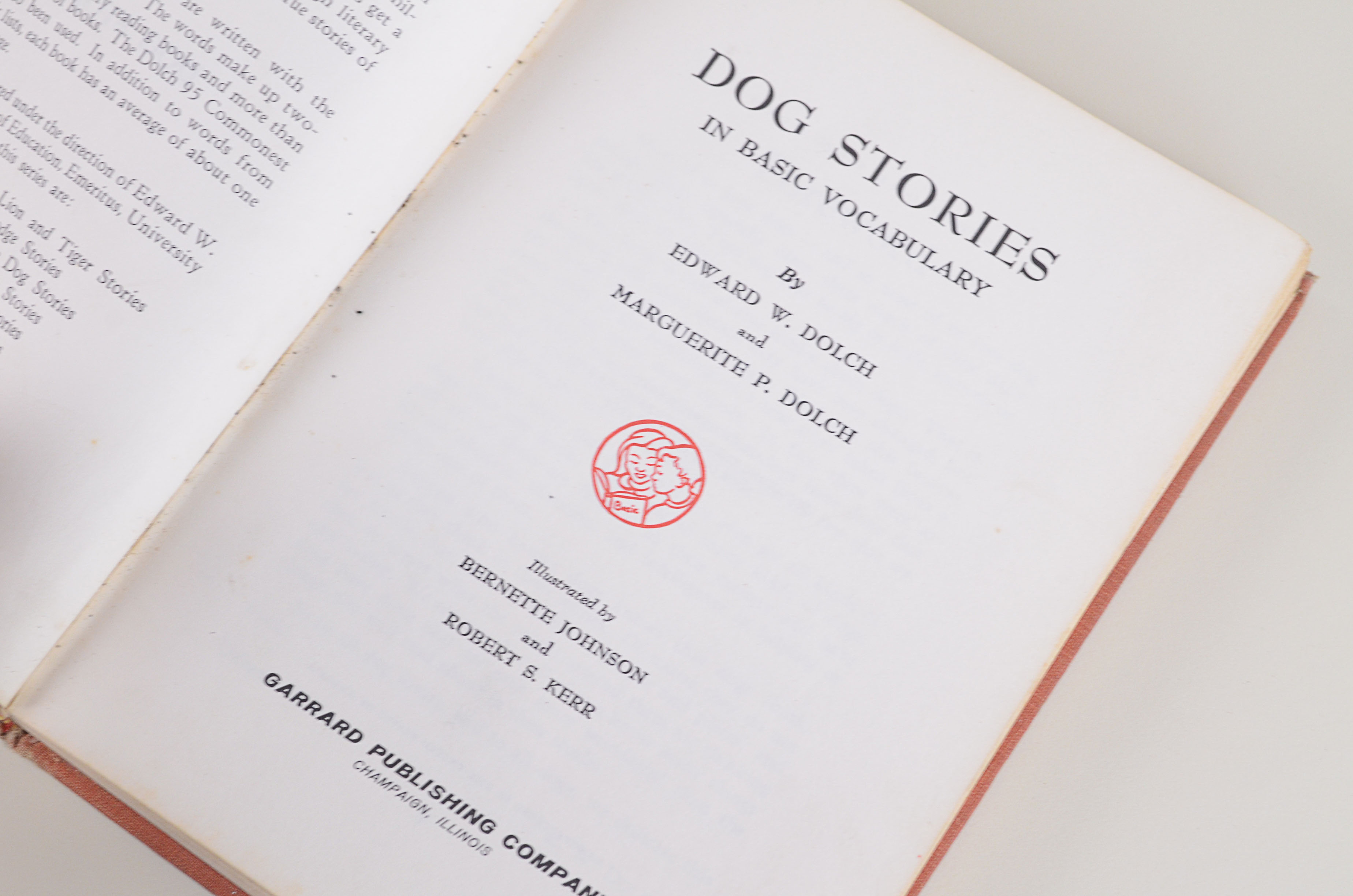 Vintage 1954 Dog Stories Book