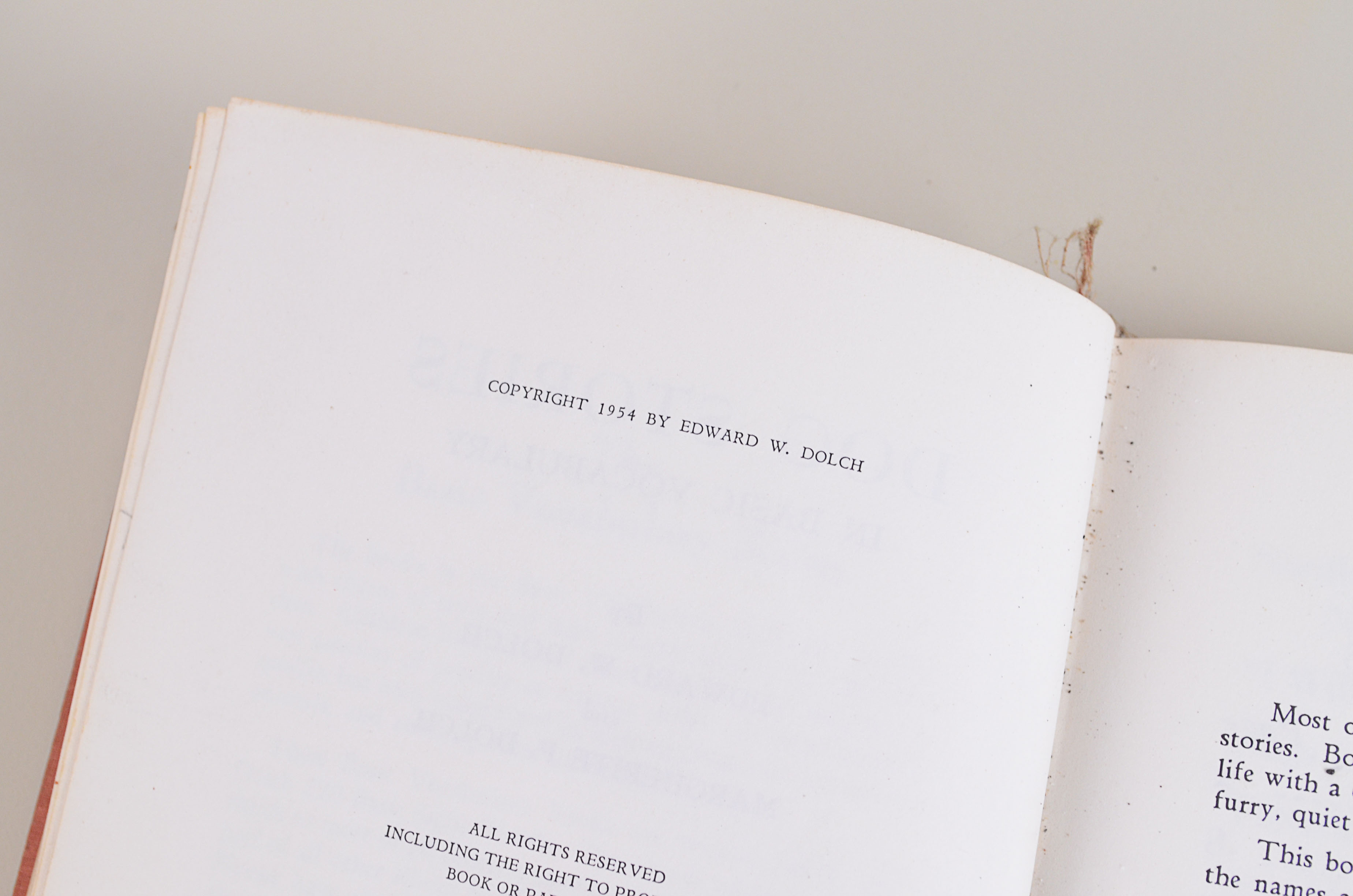 Vintage 1954 Dog Stories Book