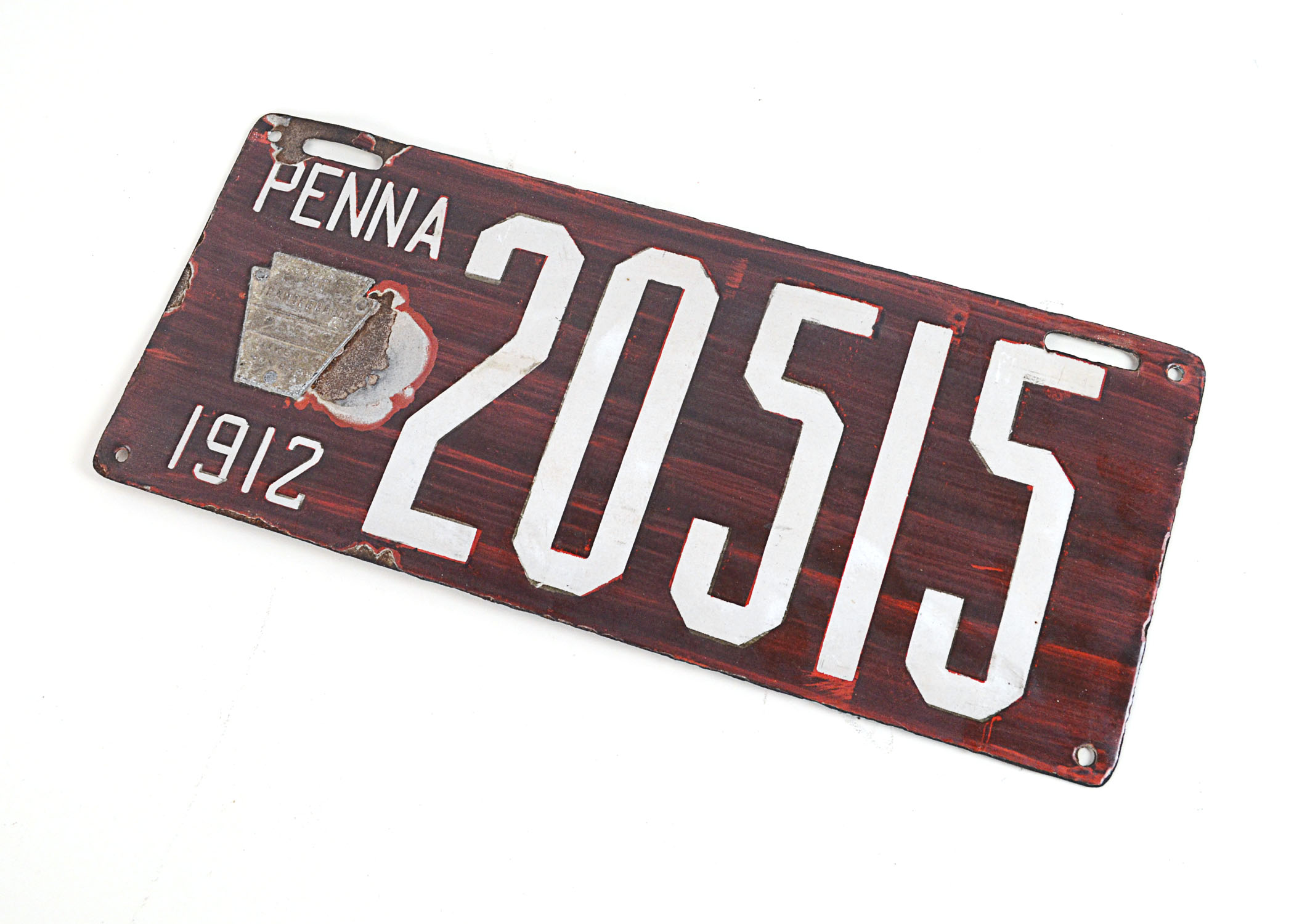 Vintage 1912 Pennsylvania Licenses