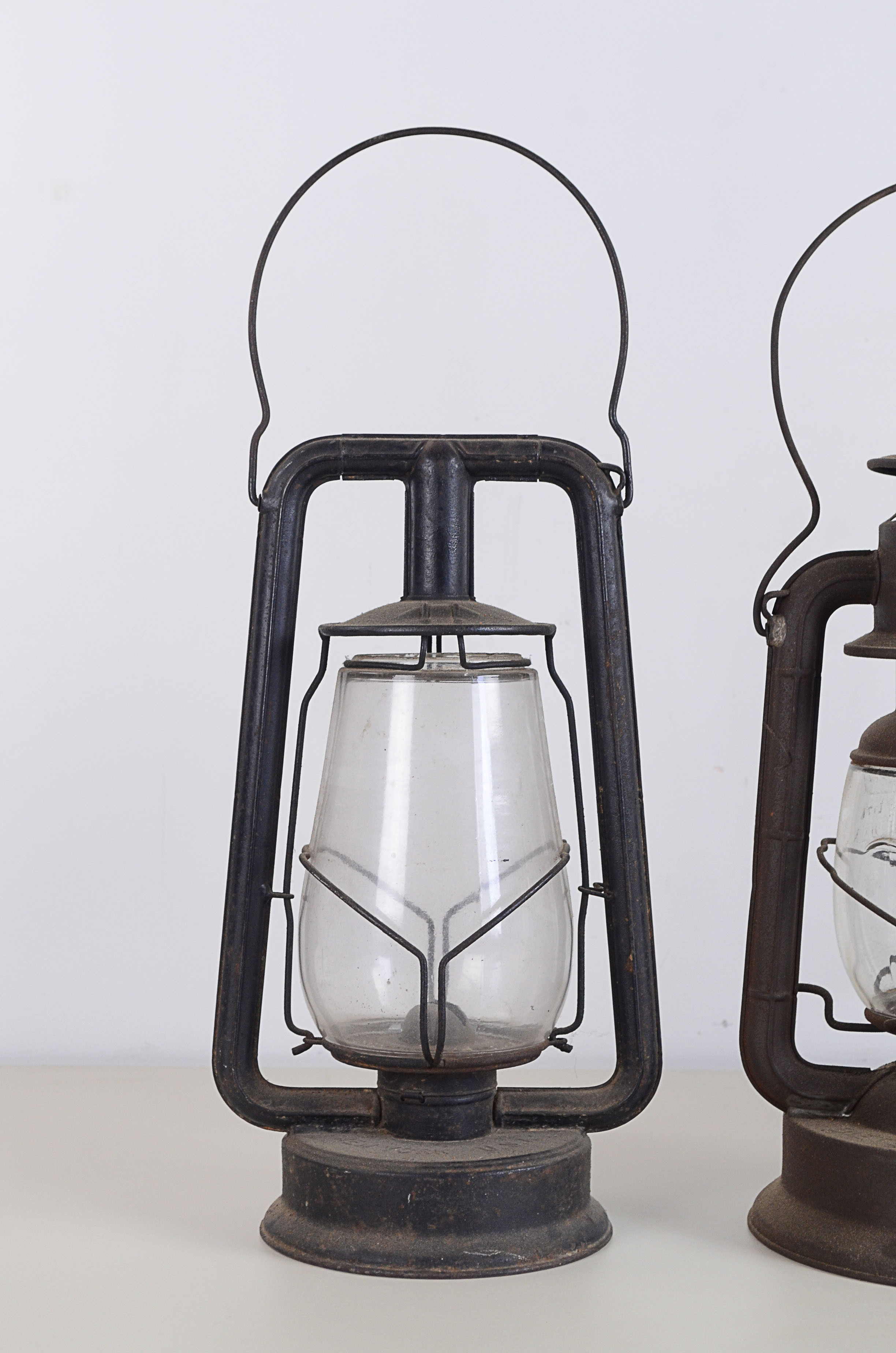 (3) Vintage Lanterns Made By Dietz