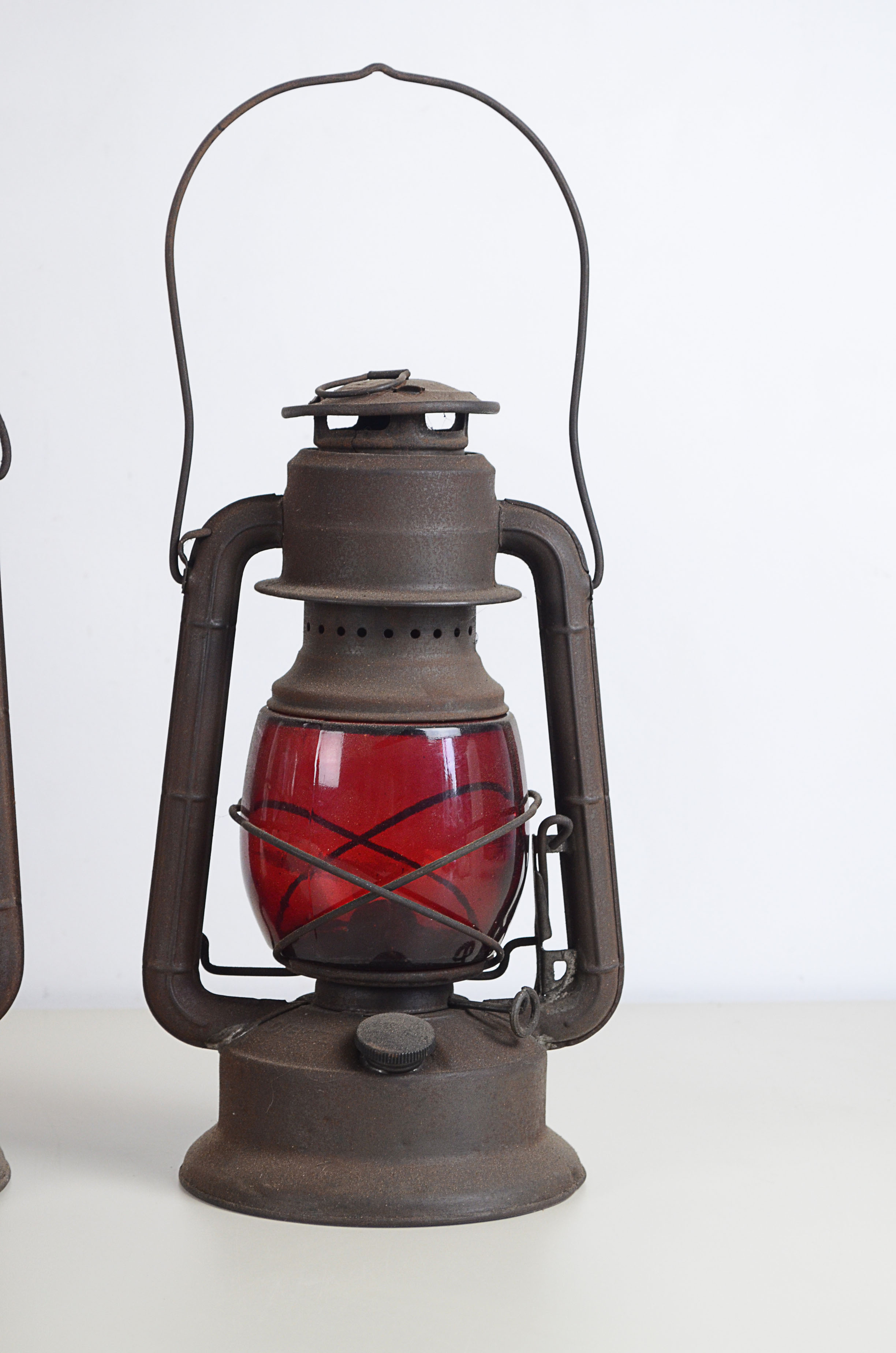 (3) Vintage Lanterns Made By Dietz