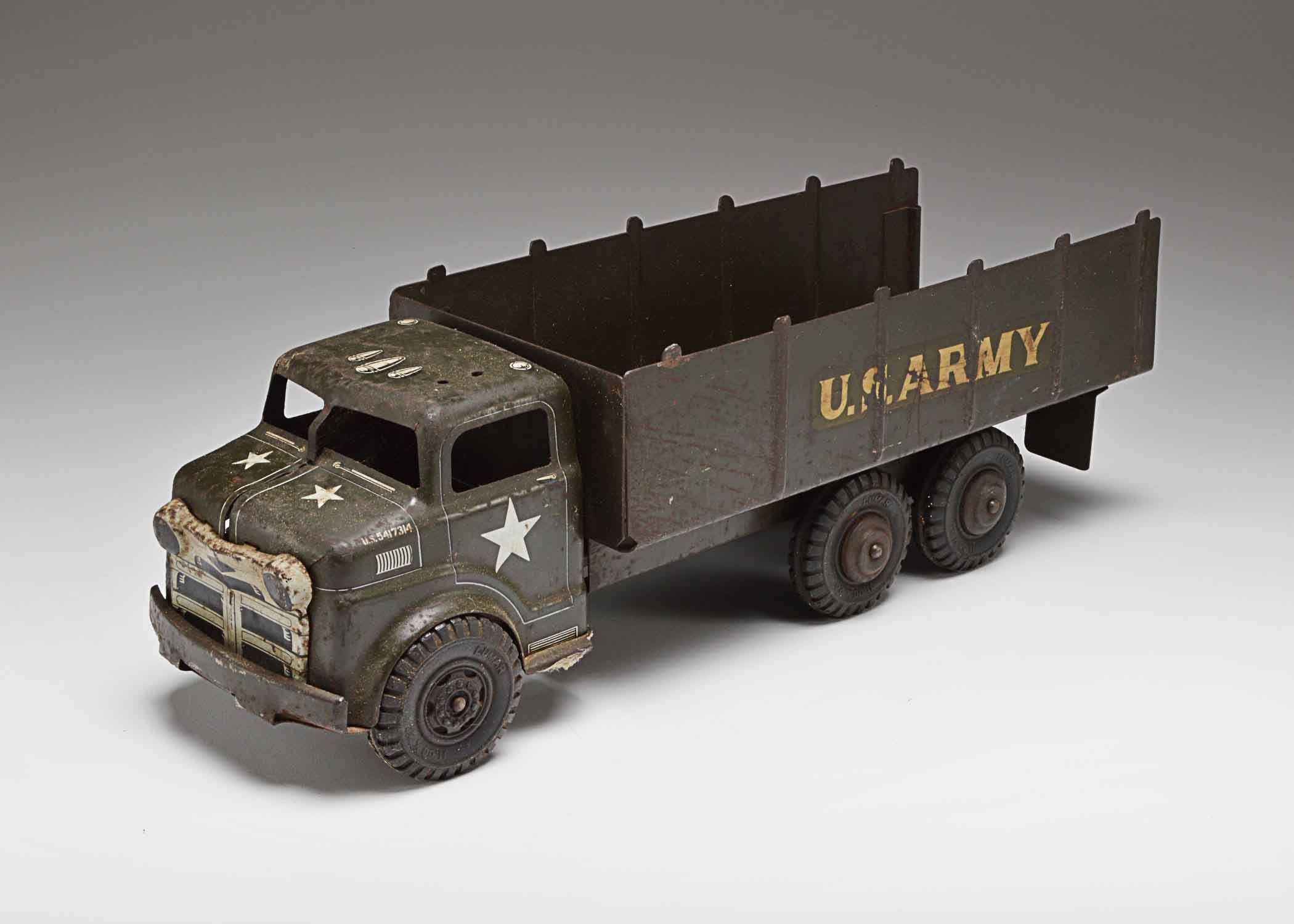 Vintage Lumar US Army Toy Truck