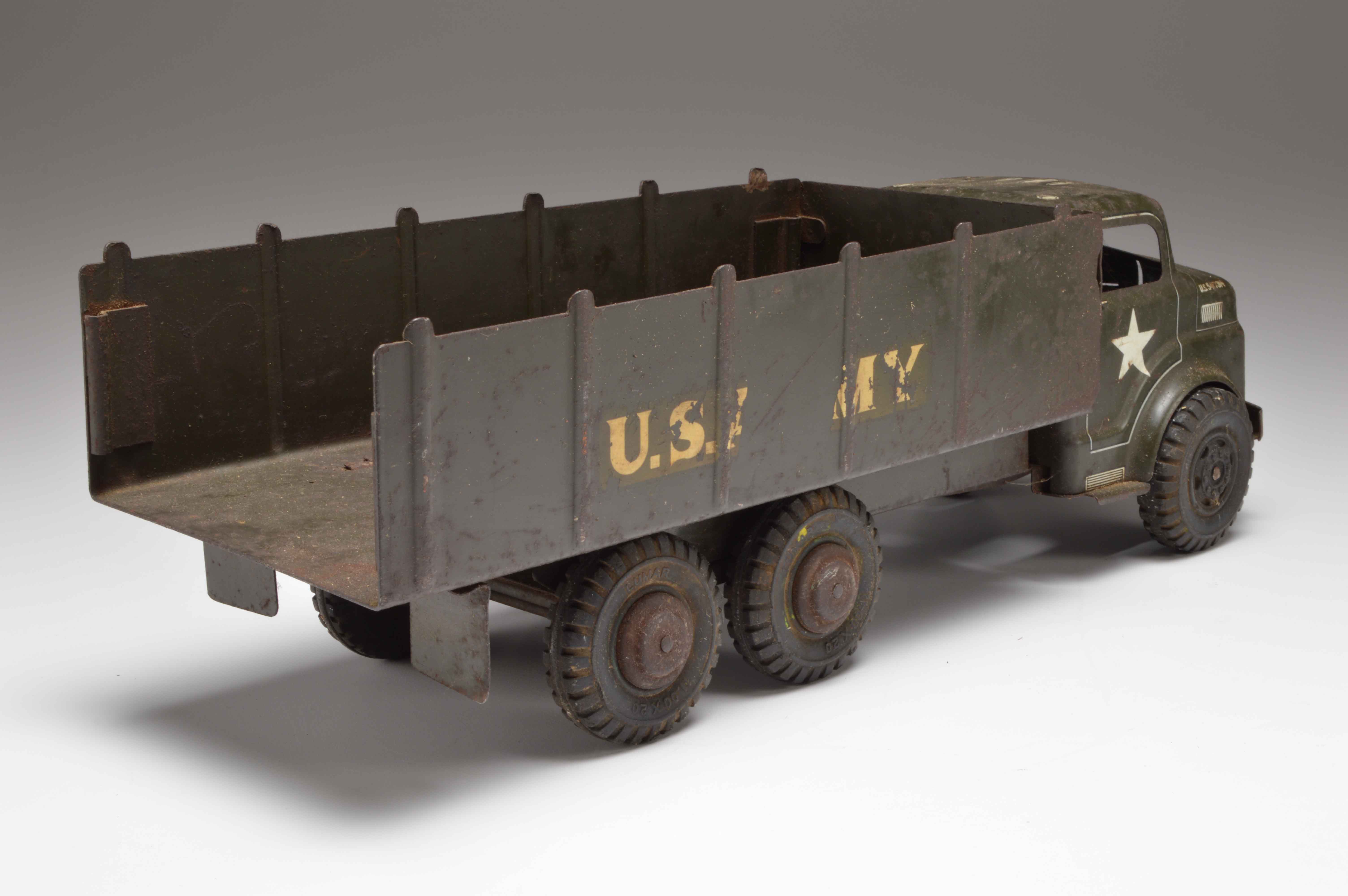 Vintage Lumar US Army Toy Truck