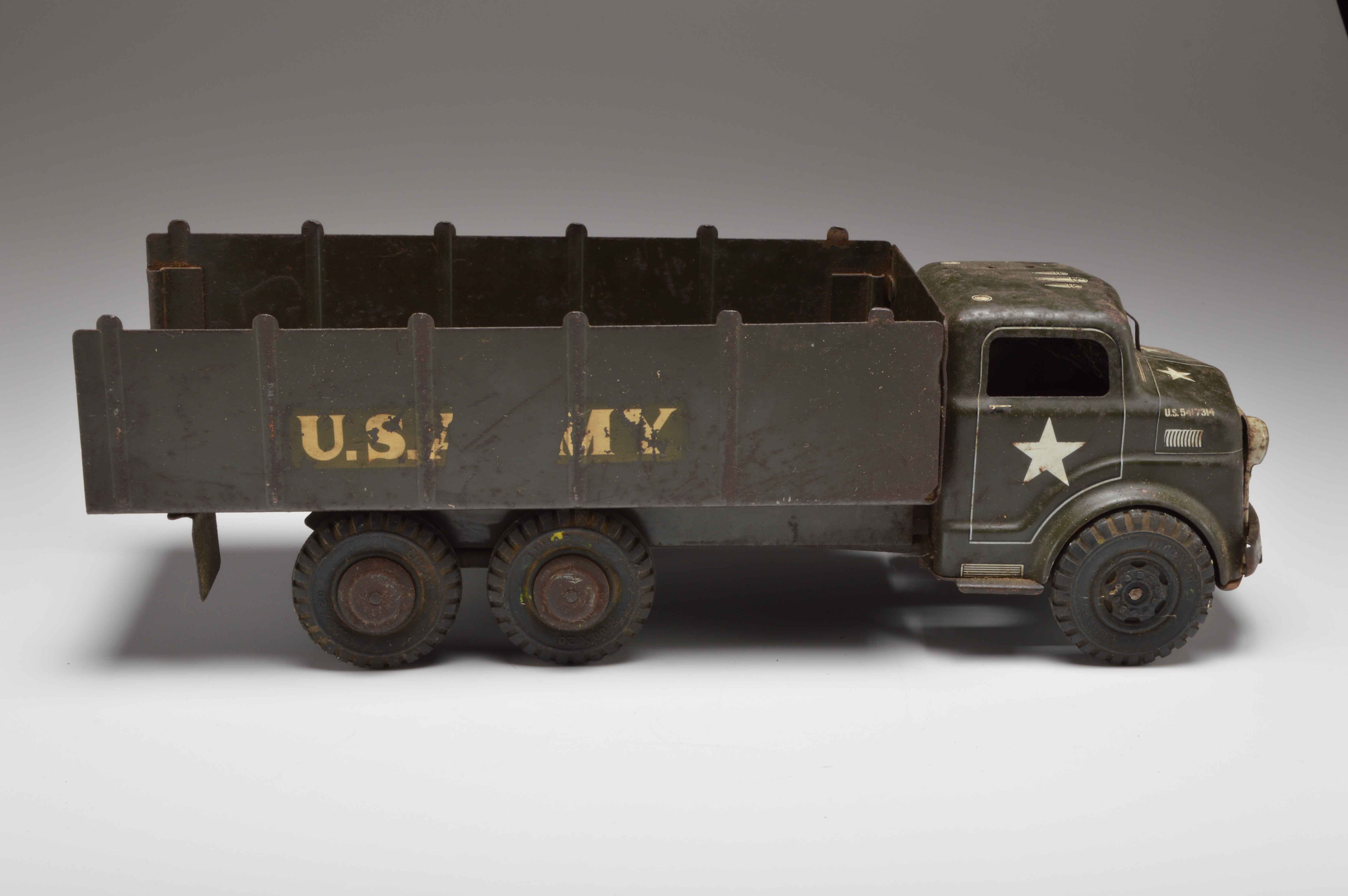 Vintage Lumar US Army Toy Truck