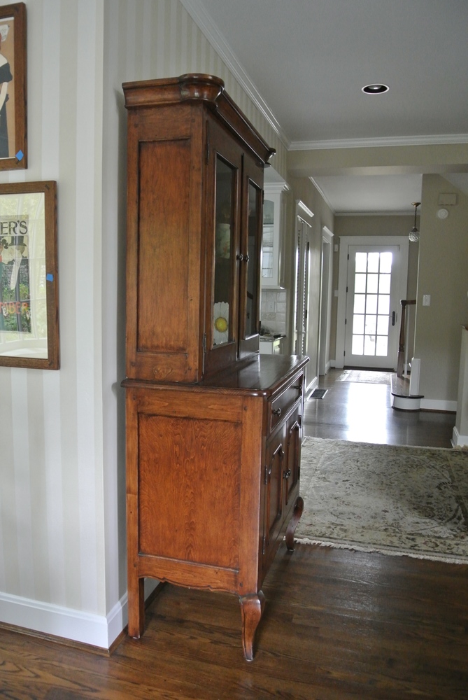 Country French Style Stepback Cupboard
