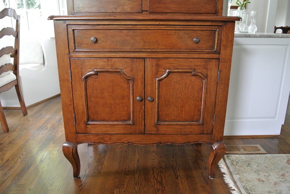 Country French Style Stepback Cupboard