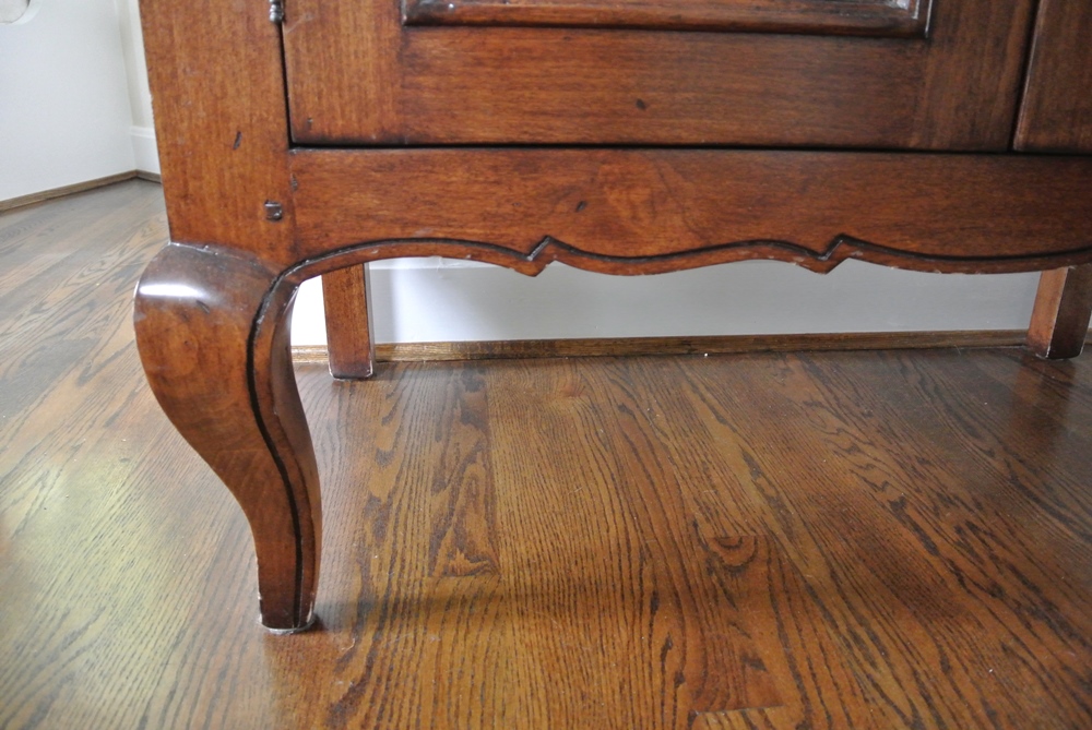 Country French Style Stepback Cupboard
