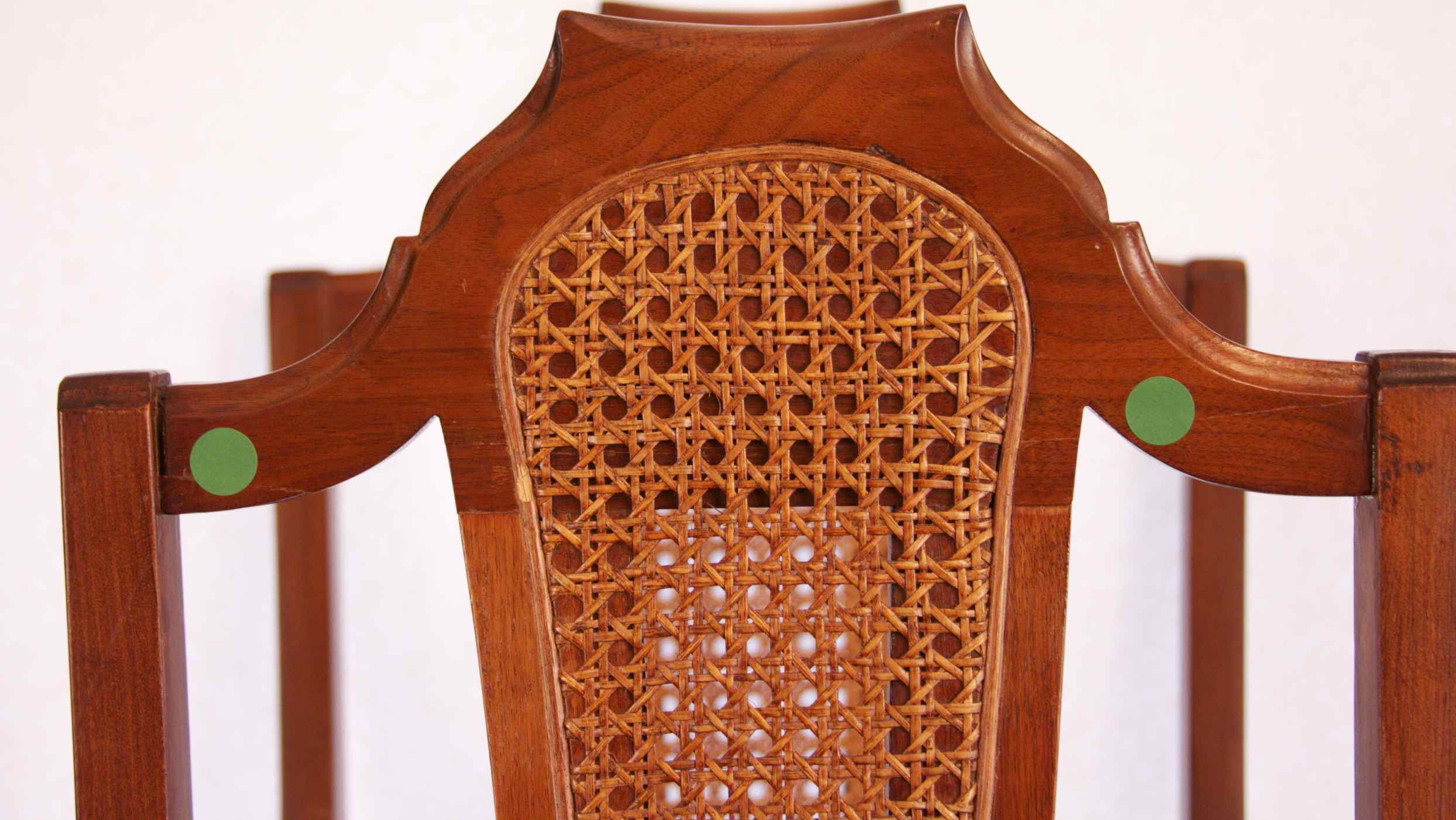 6 Queen Anne Peru Chairs