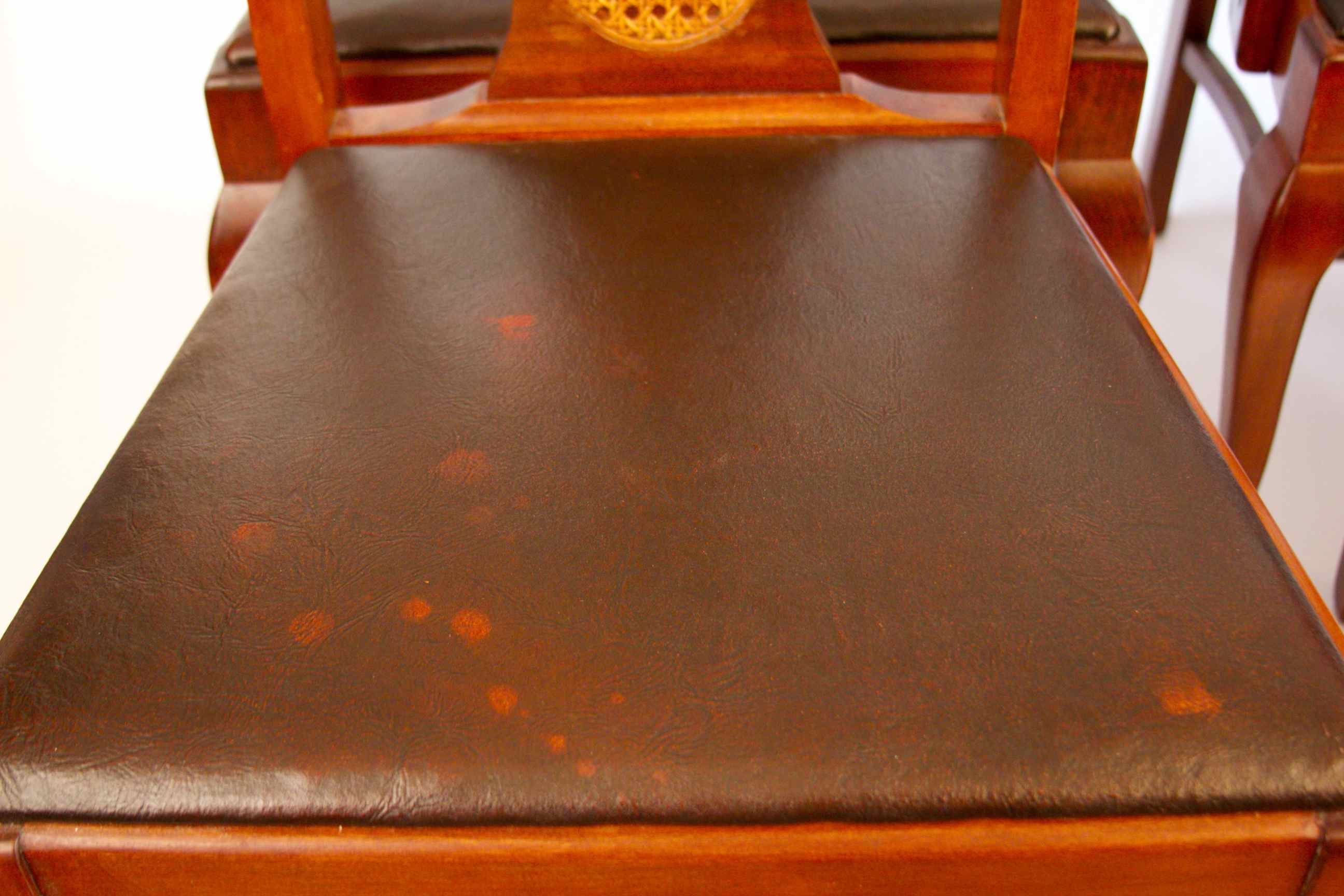 6 Queen Anne Peru Chairs