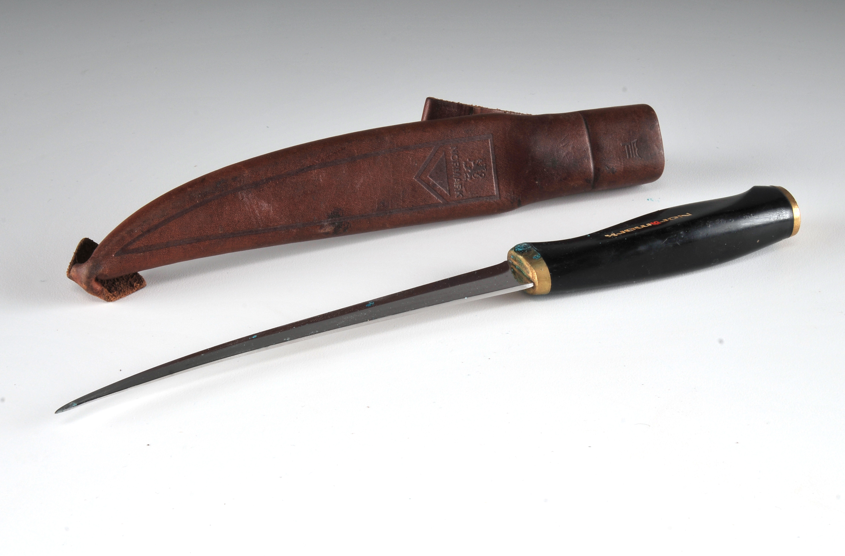 Vintage fixed blade filet knife. Made by Normark