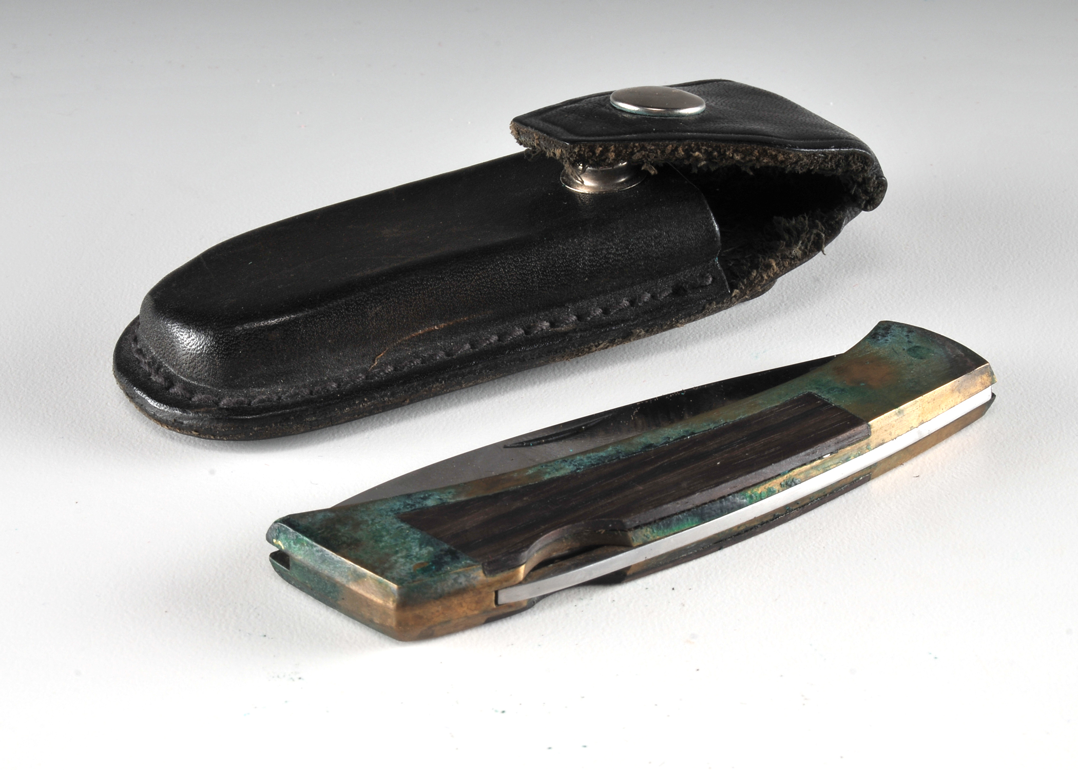 Vintage folding lock back knife. Marked Gerber on the blade.