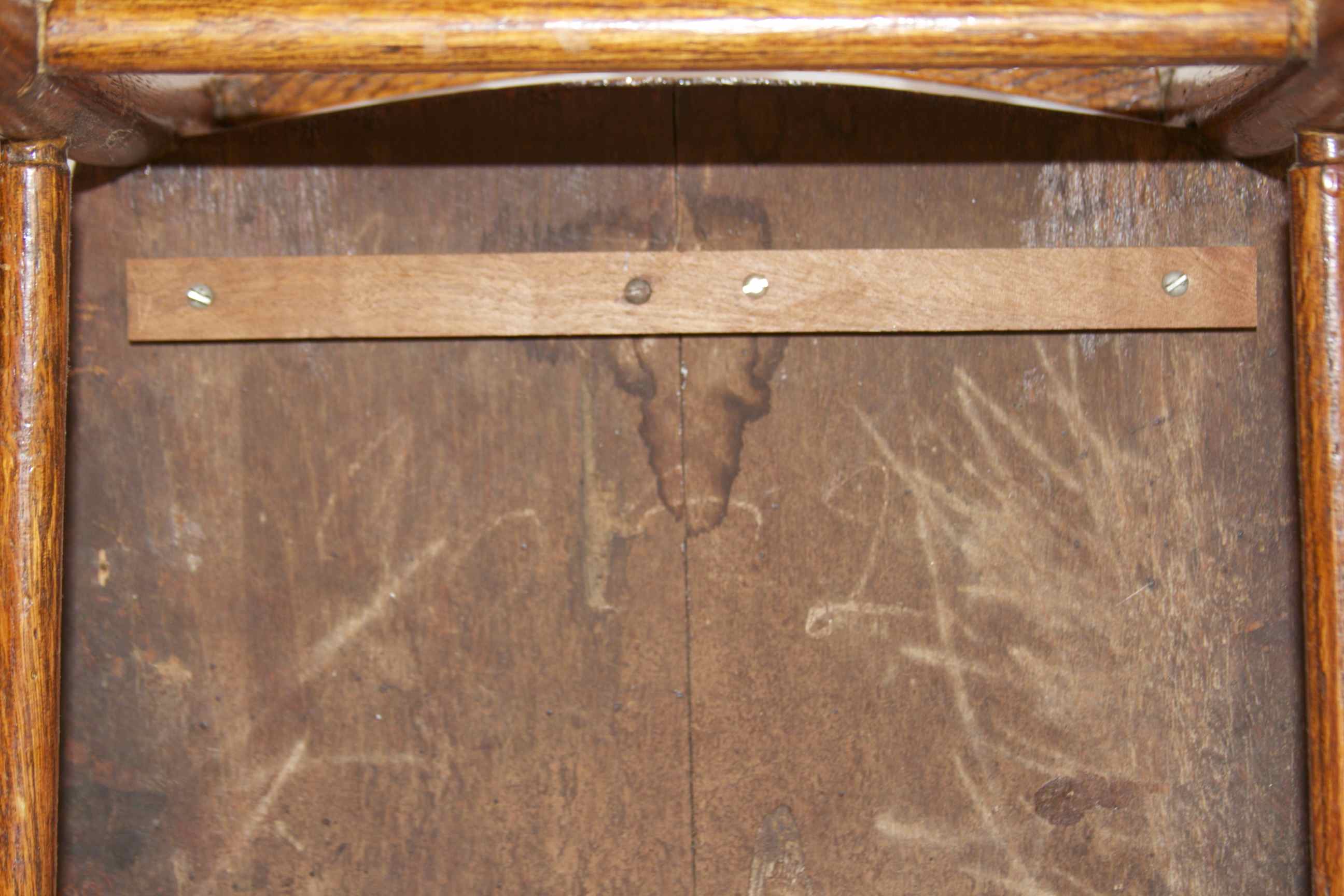 Four Early Oak Chairs