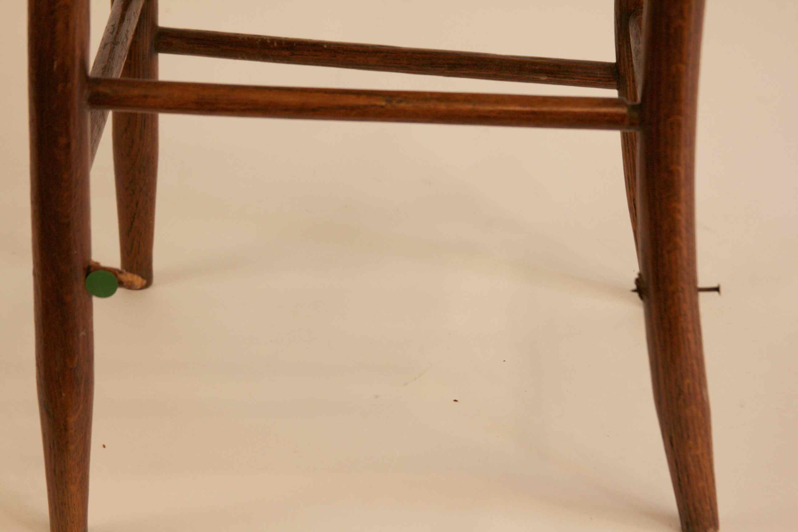 Four Early Oak Chairs