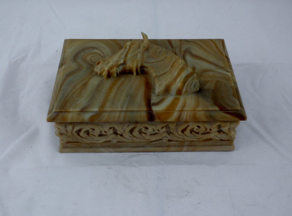 Genuine Avondale Crushed Glass Box 