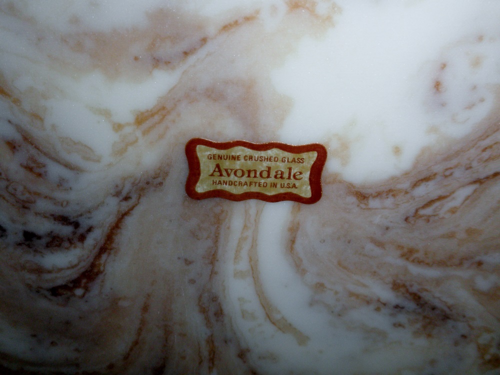 Genuine Avondale Crushed Glass Box 