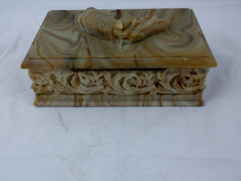 Genuine Avondale Crushed Glass Box 