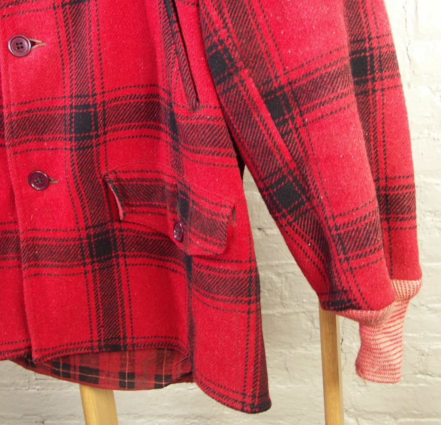 Vintage American Outfitters Red Plaid Hunters Jacket and Pants