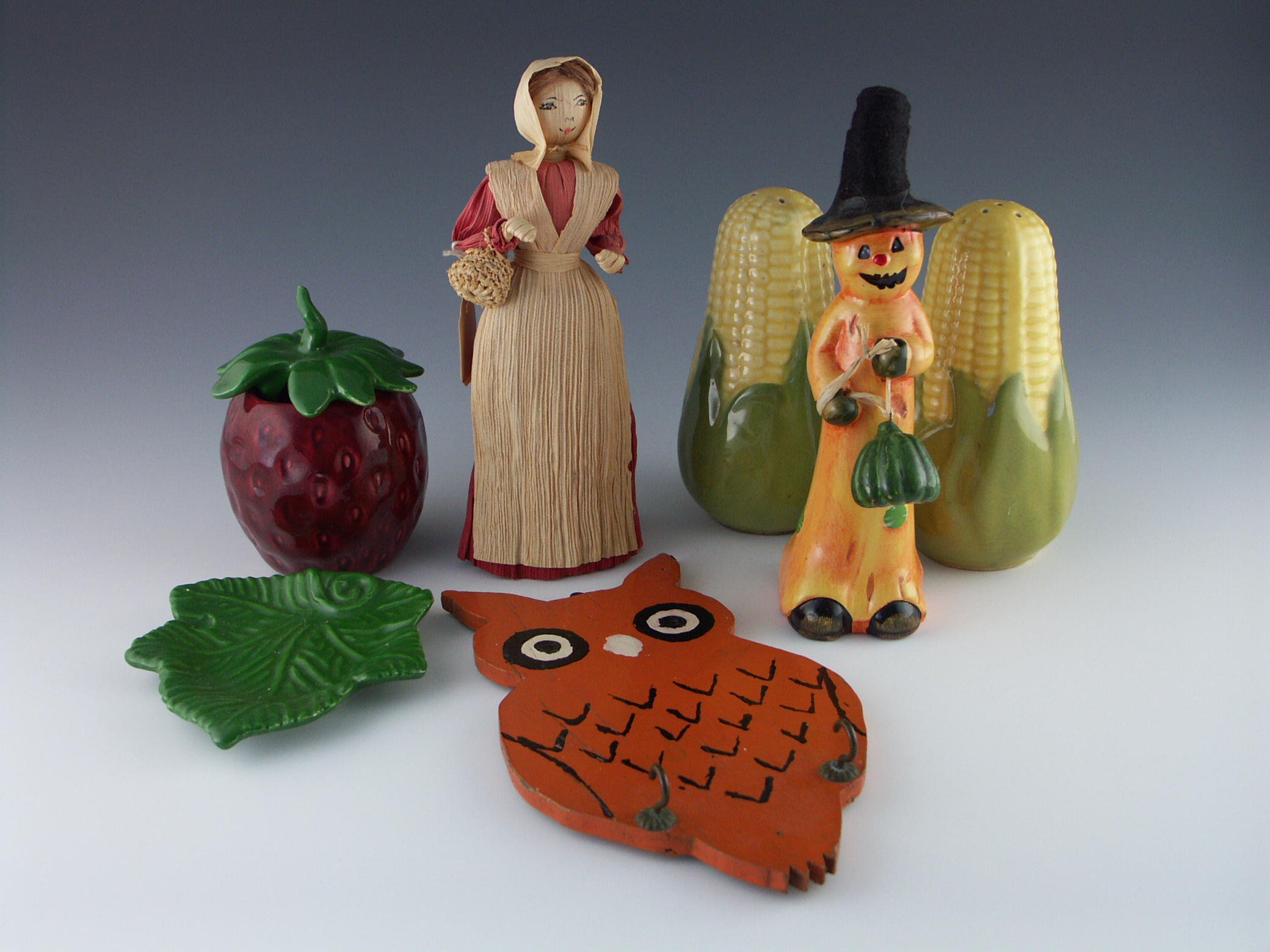 Lot of Vintage Fall Decor