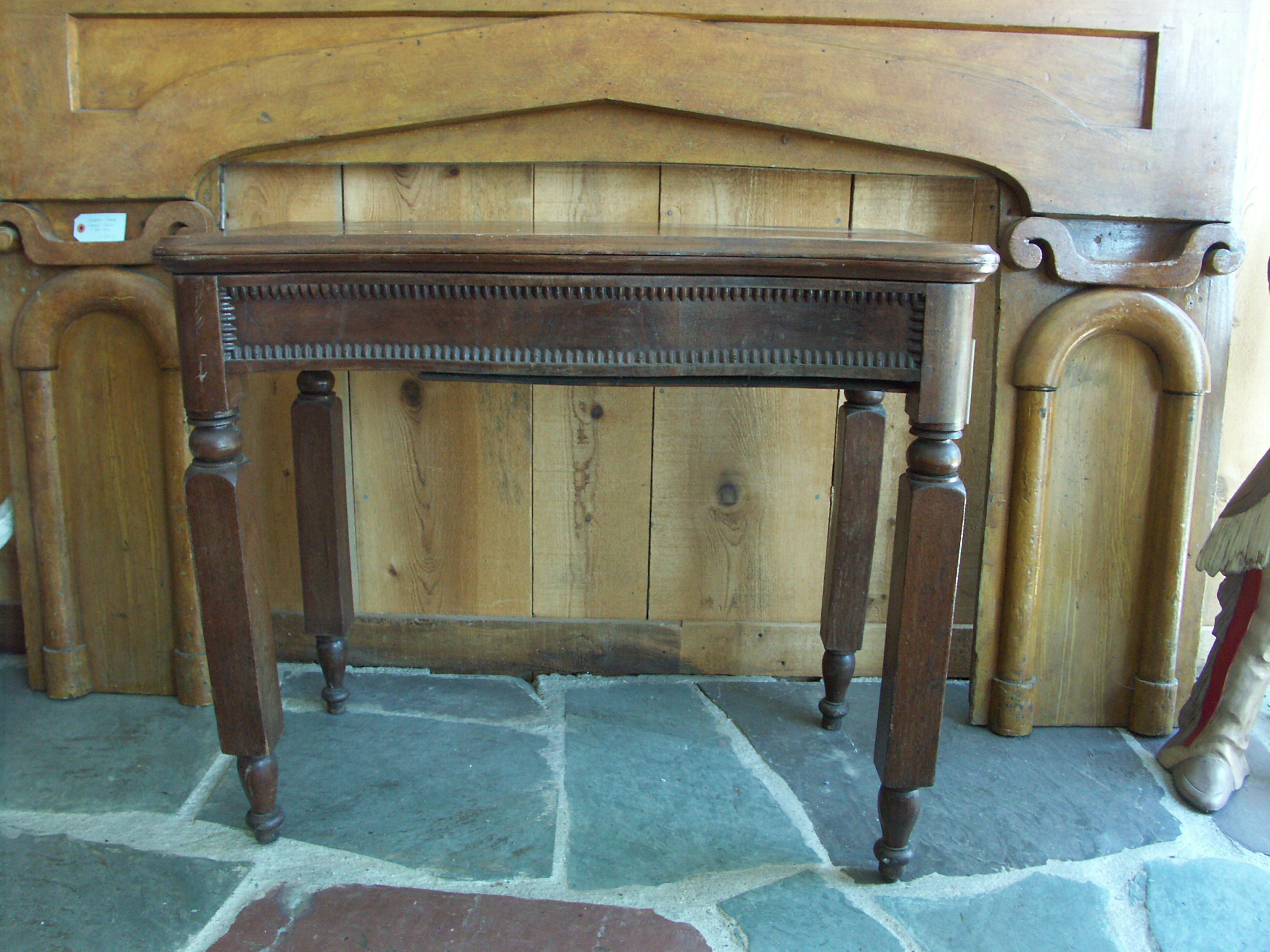 Antique Swivel Top Game Table