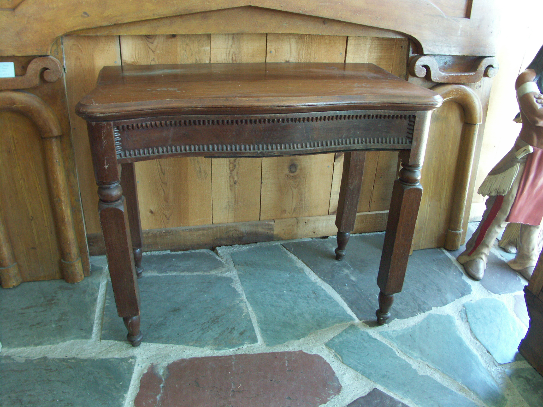 Antique Swivel Top Game Table