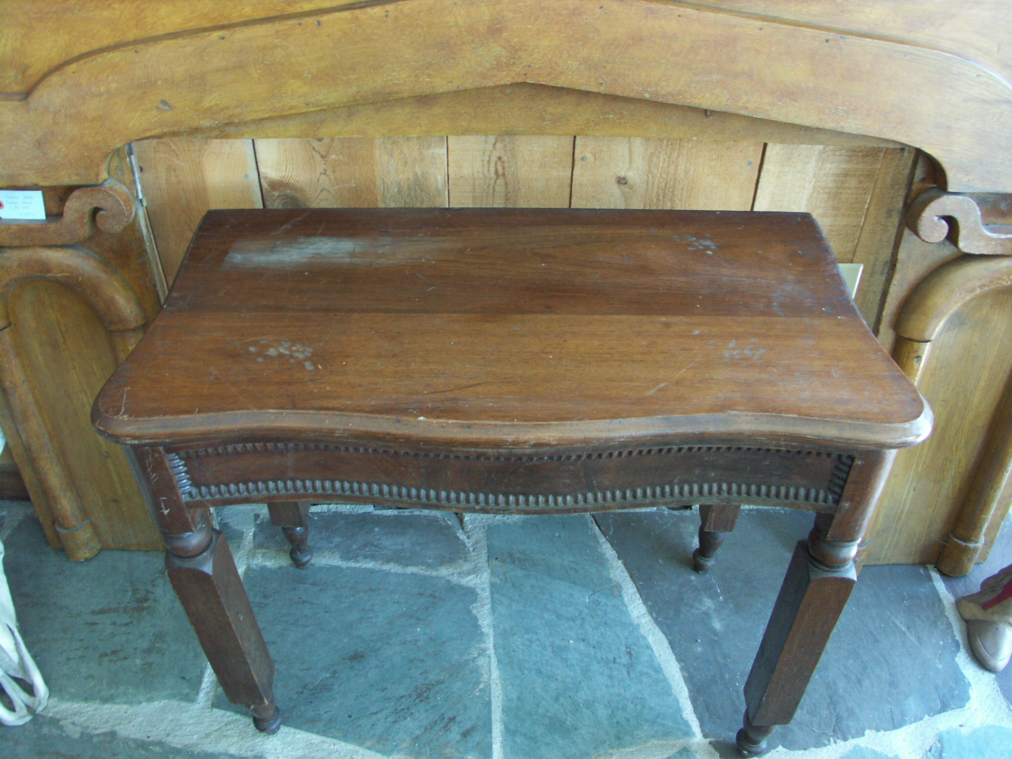 Antique Swivel Top Game Table