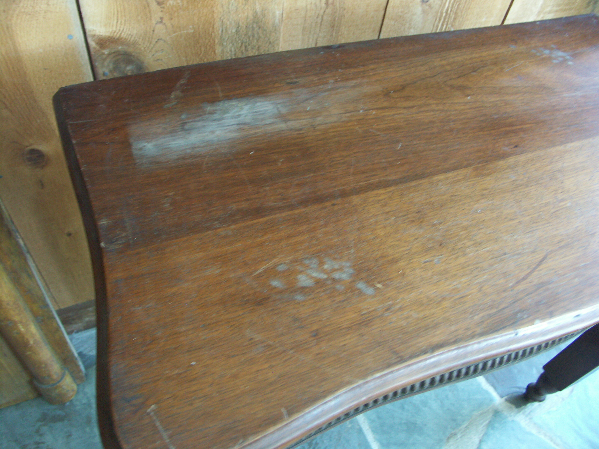 Antique Swivel Top Game Table