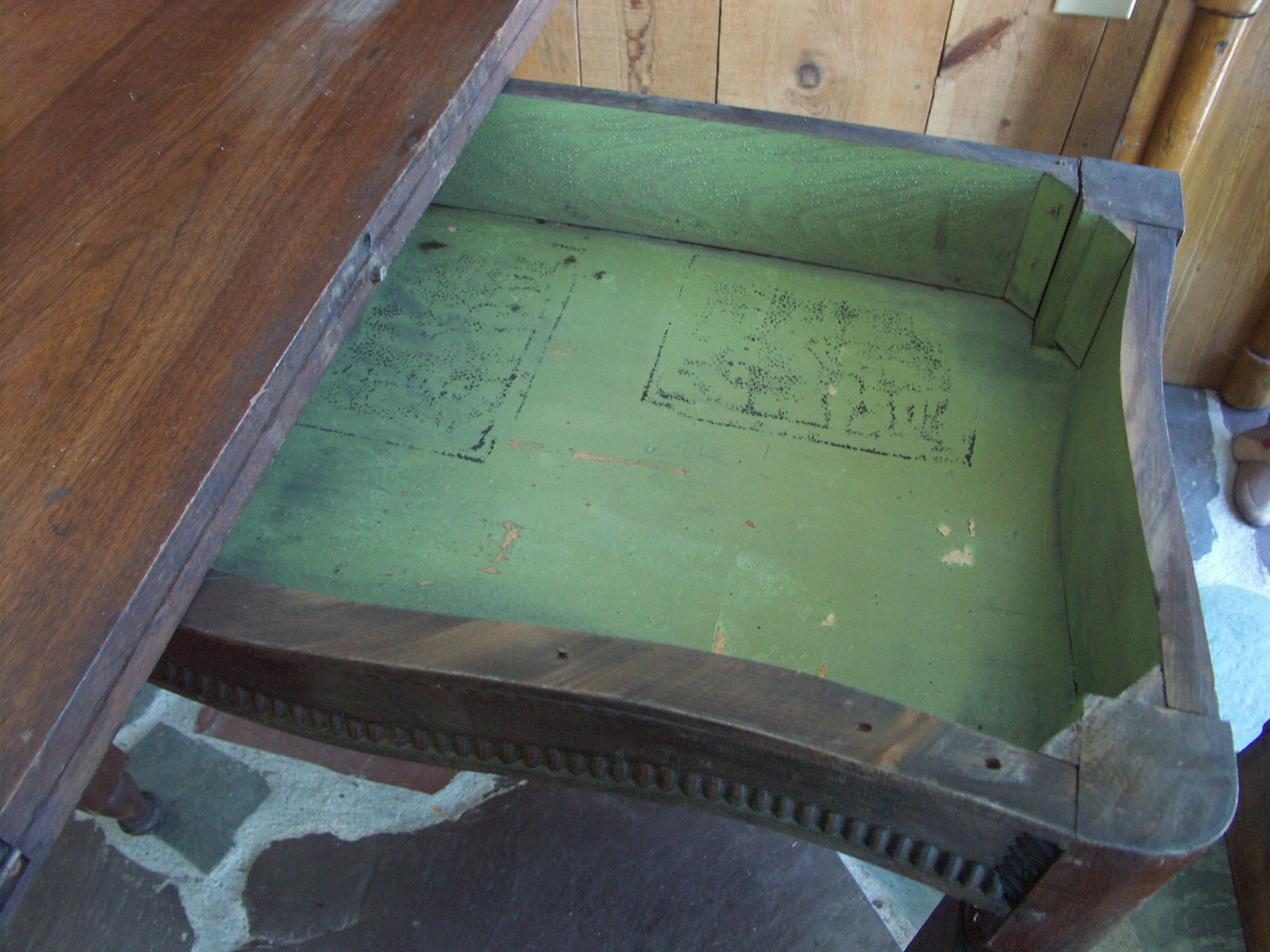 Antique Swivel Top Game Table