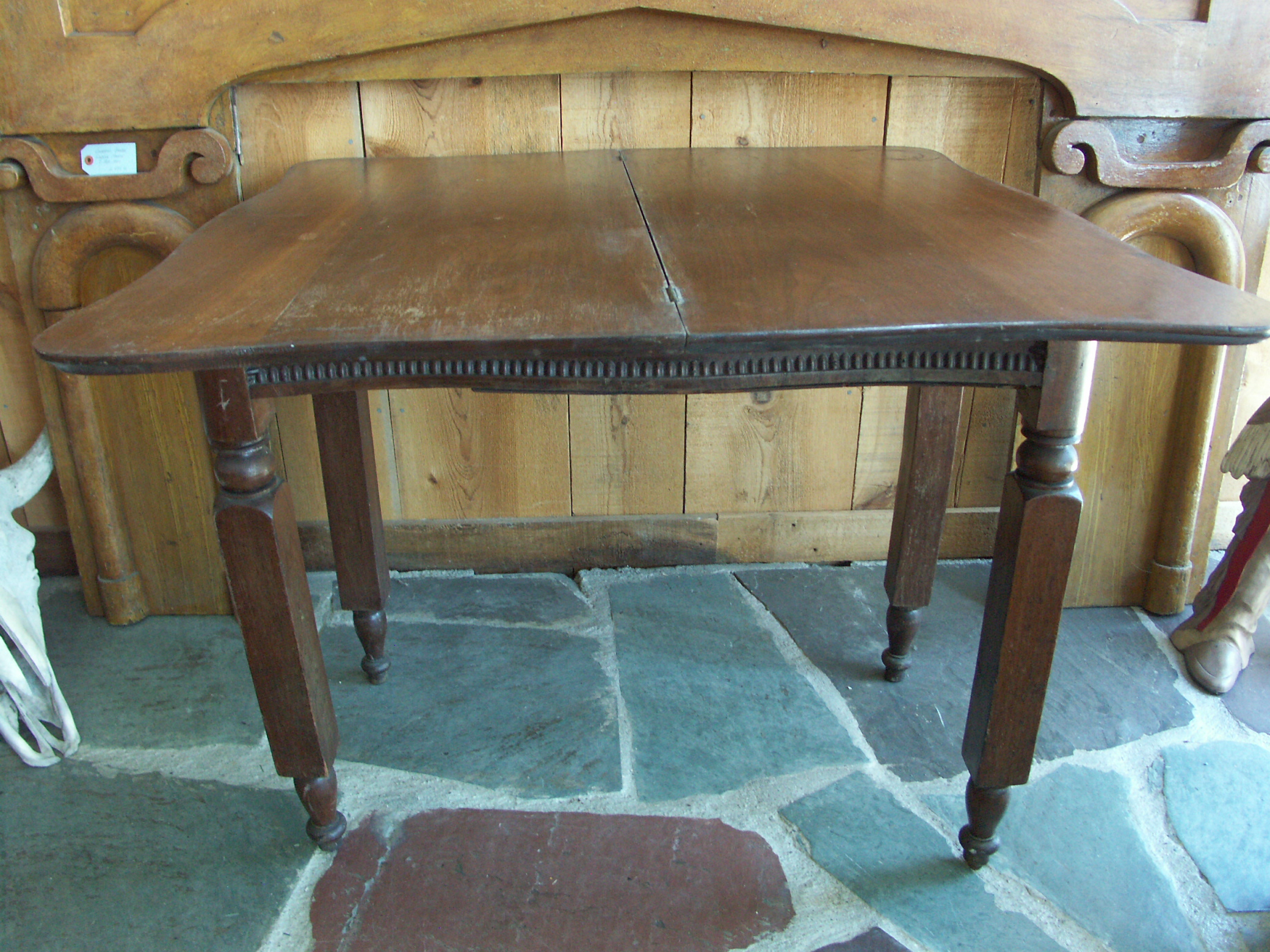 Antique Swivel Top Game Table