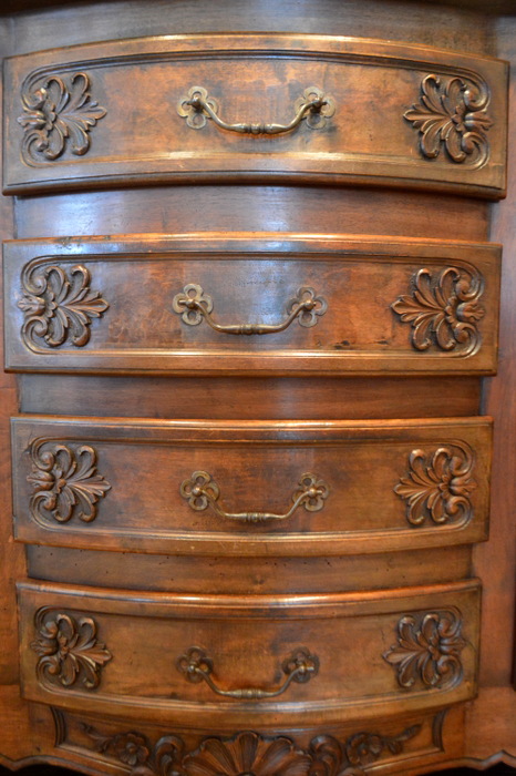 Antique French Country Walnut Buffet