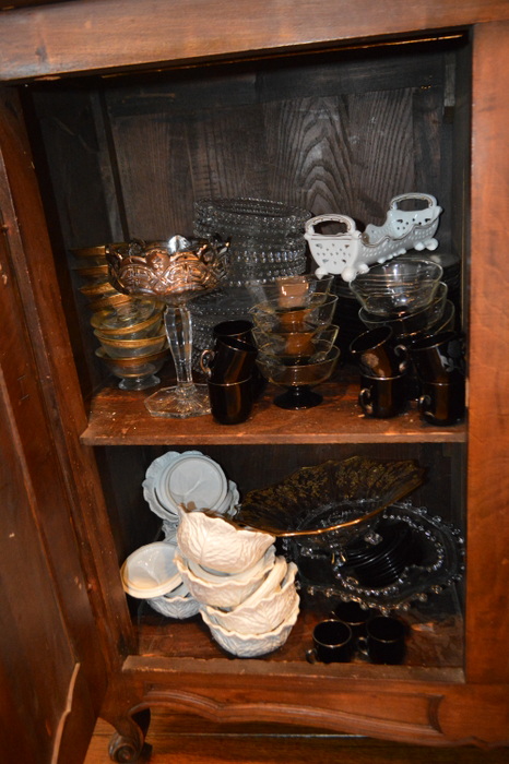 Antique French Country Walnut Buffet