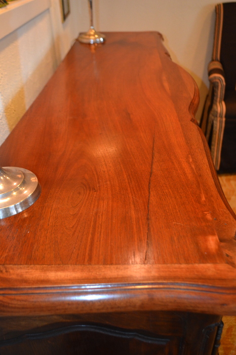 Antique French Country Walnut Buffet