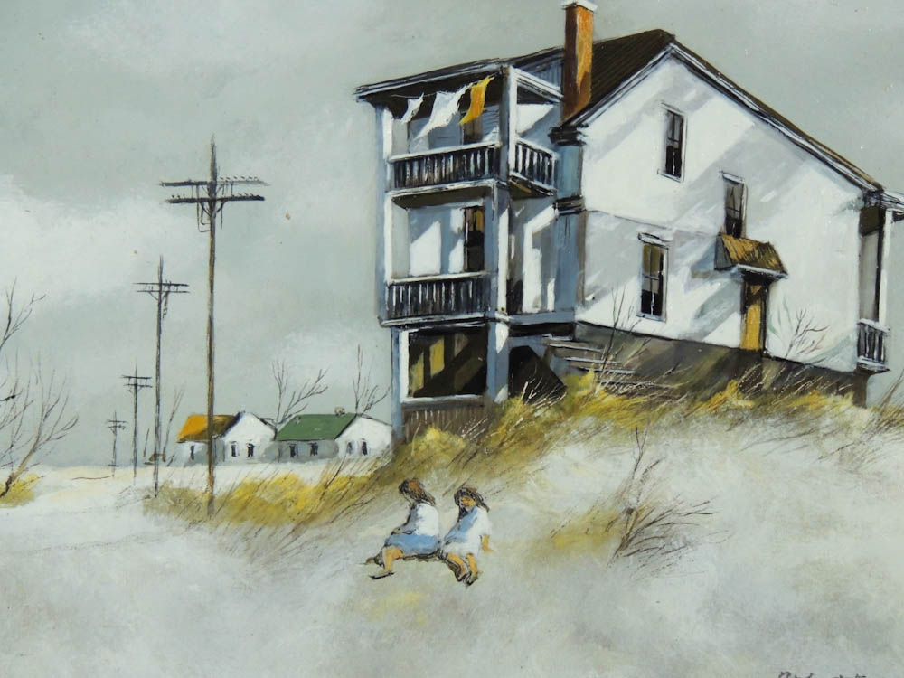 Robert Fabe Original Oil Painting 