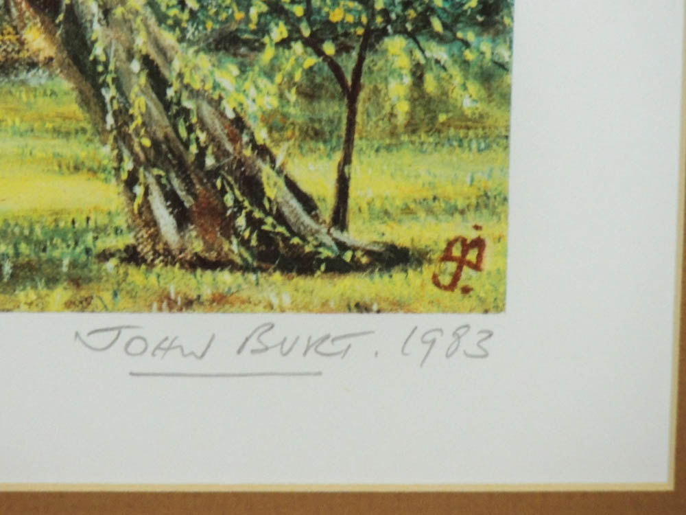 Group of Four Framed Art Prints England