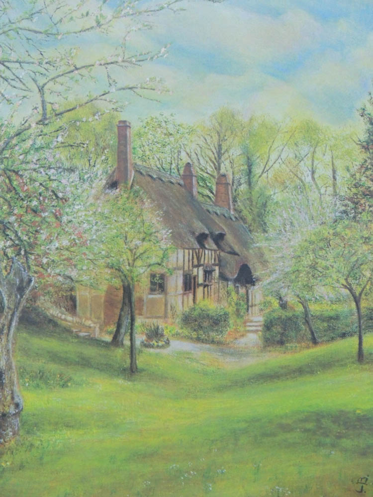 Group of Four Framed Art Prints England