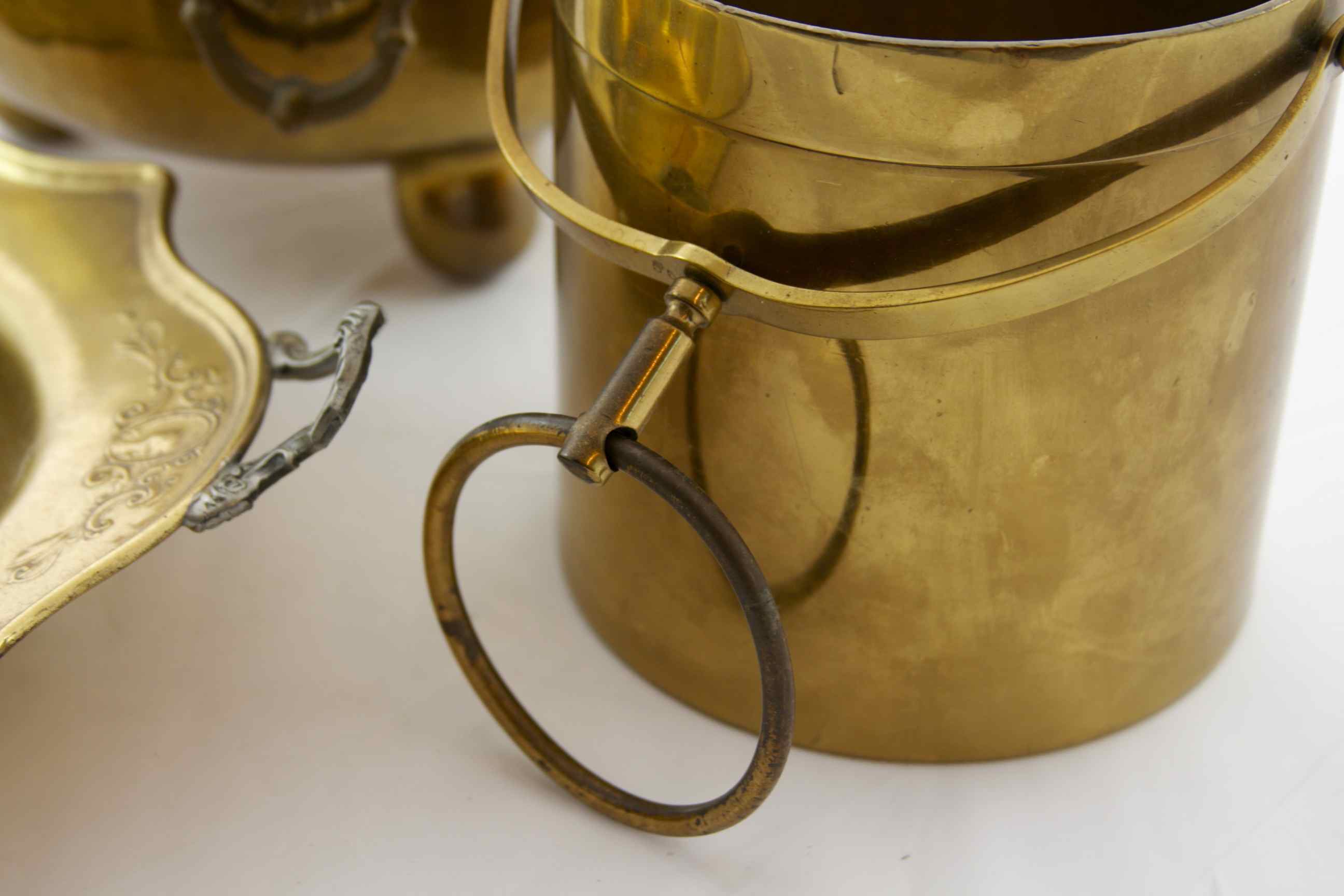 Lot of 3 Brass Items