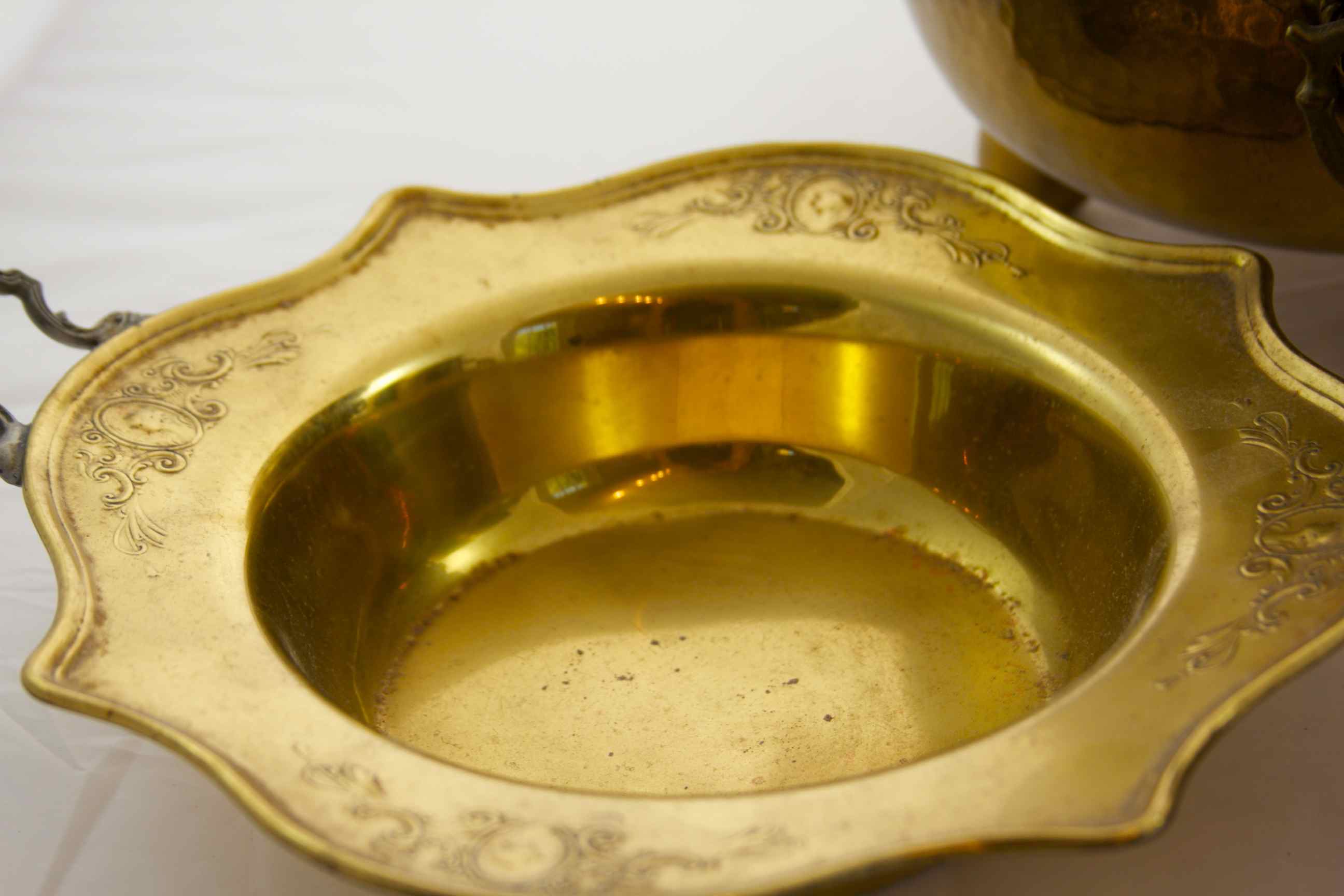 Lot of 3 Brass Items