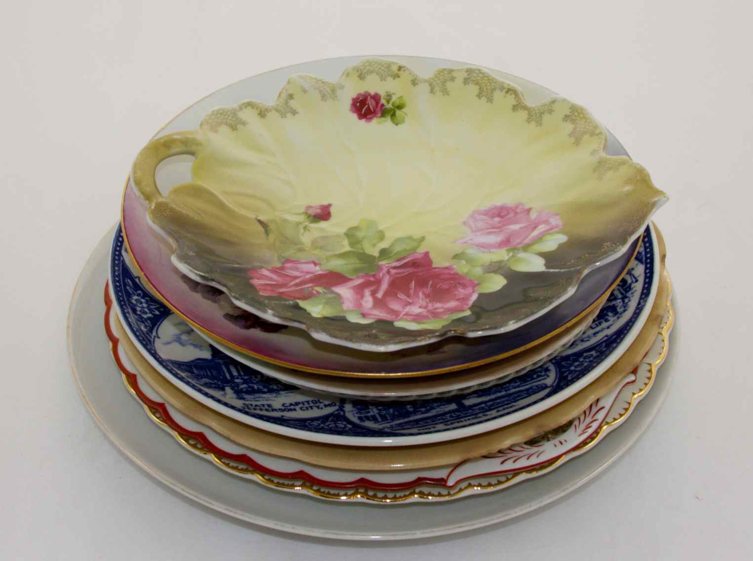 Lot of 9 Vintage Plates