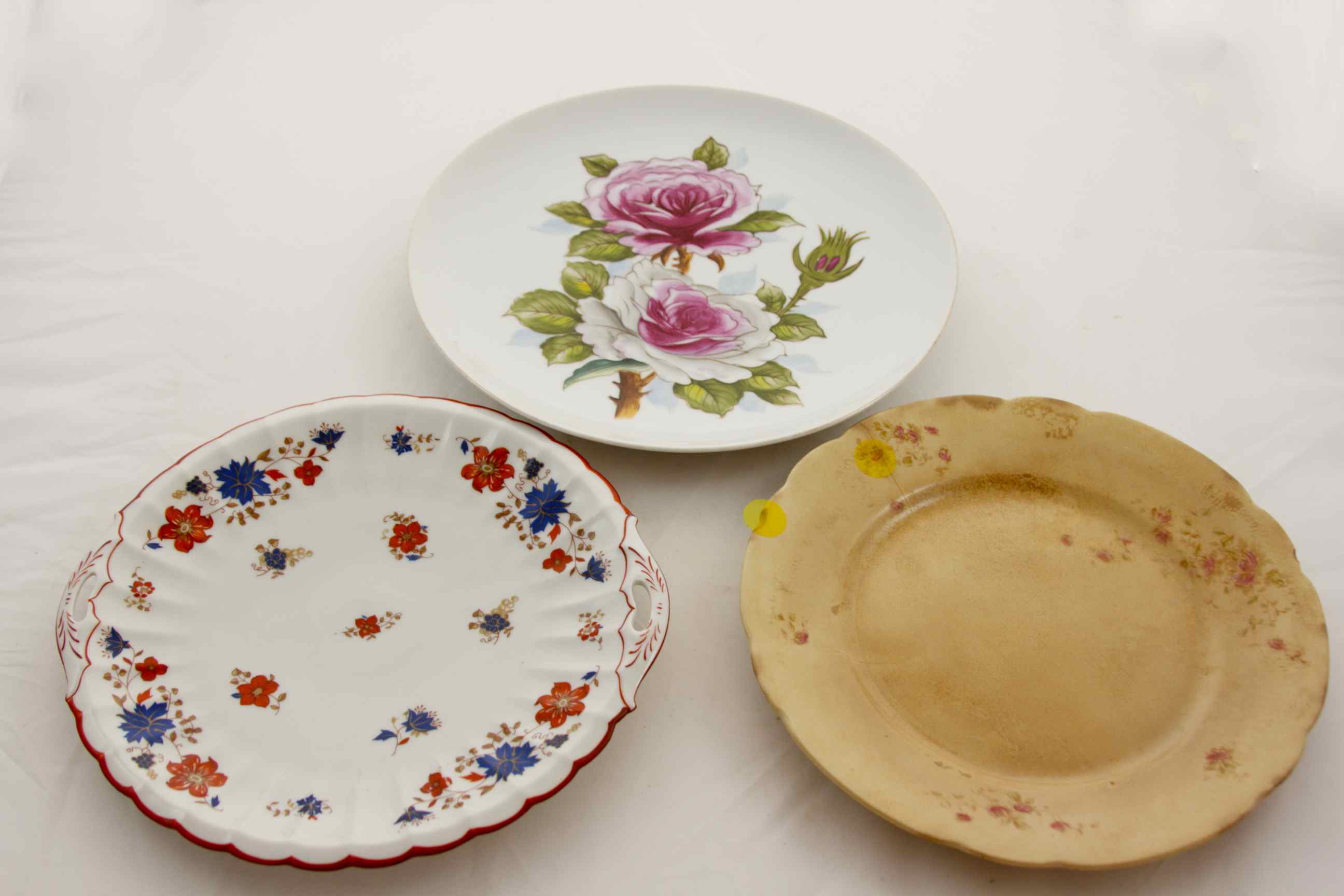 Lot of 9 Vintage Plates