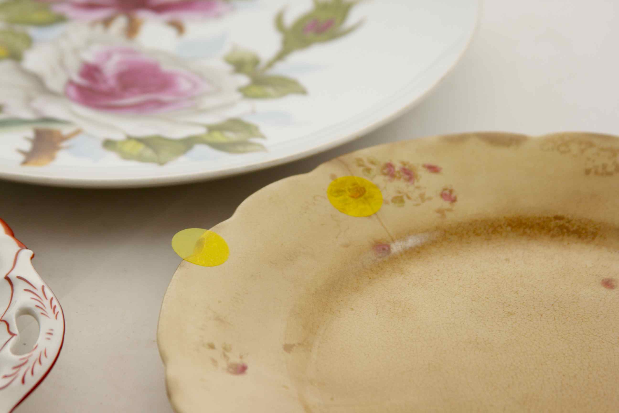 Lot of 9 Vintage Plates