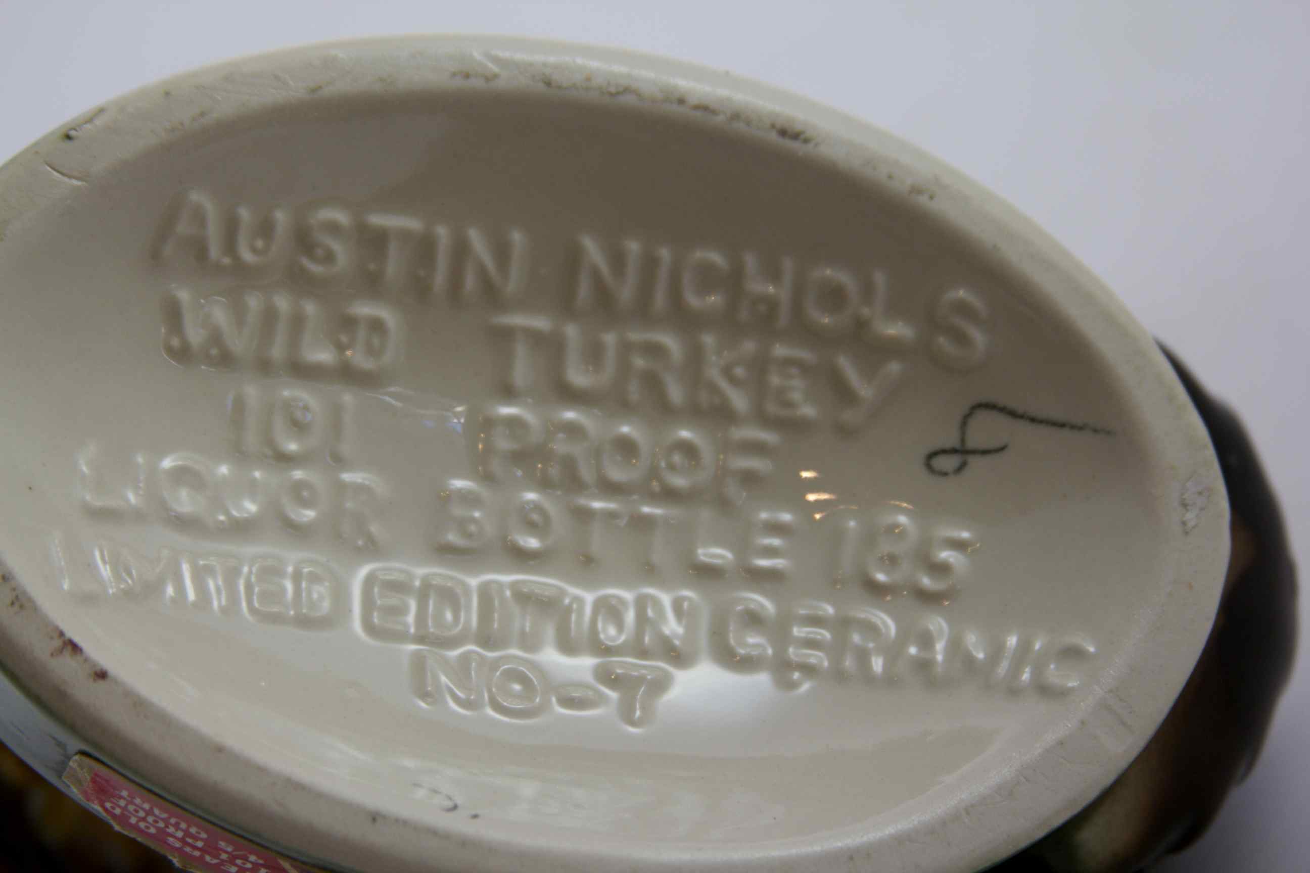 3 Vintage Wild Turkey Decanters