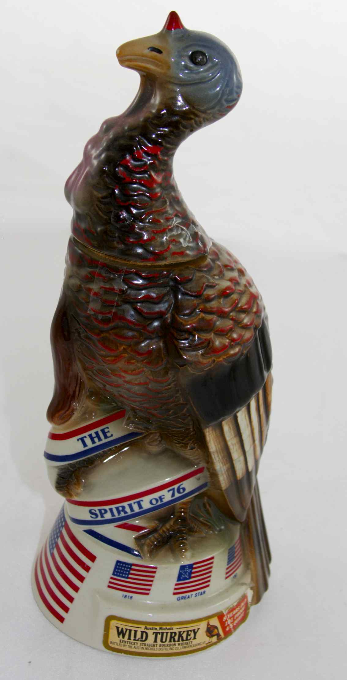 3 Vintage Wild Turkey Decanters