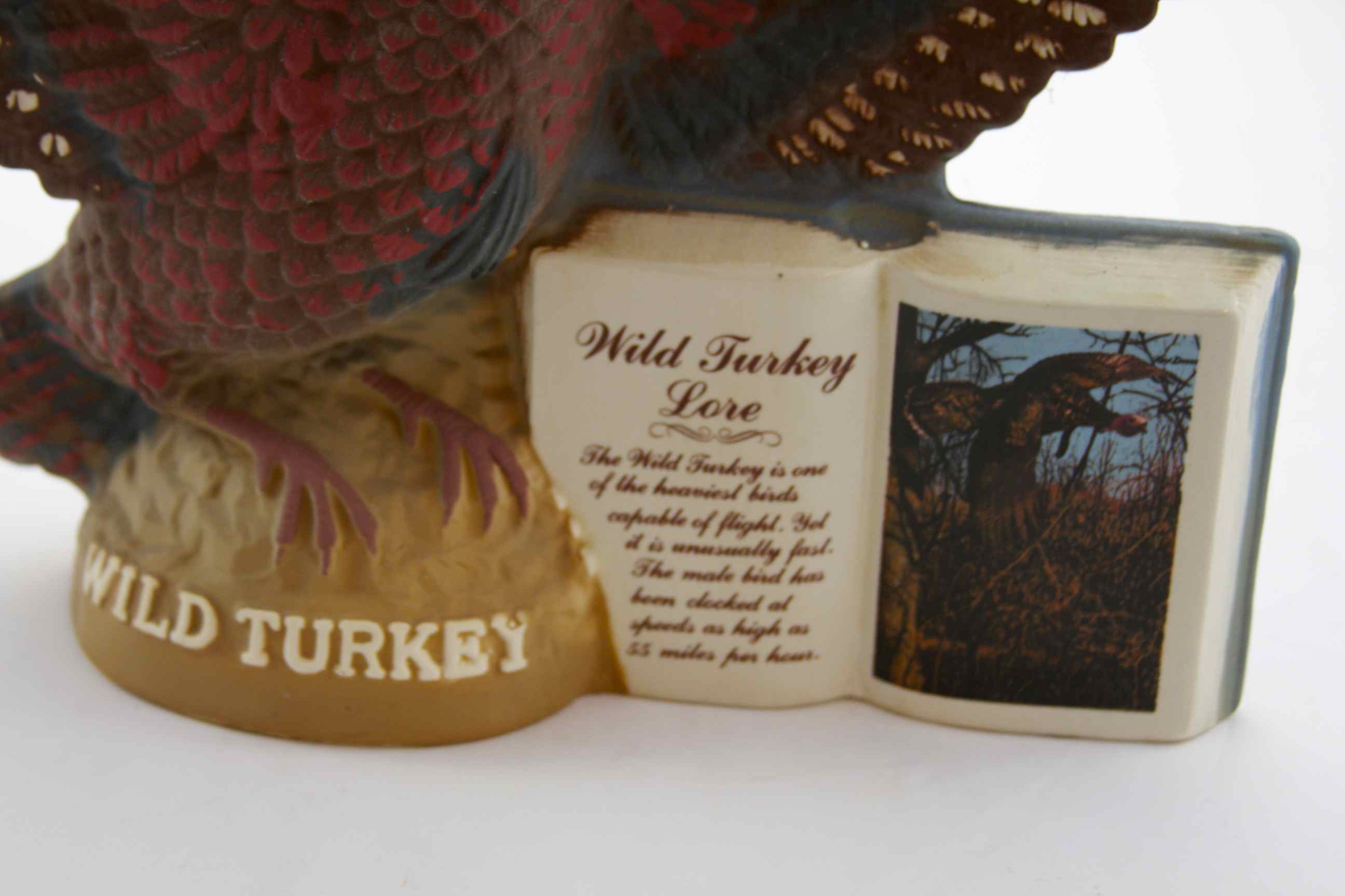 3 Vintage Wild Turkey Decanters