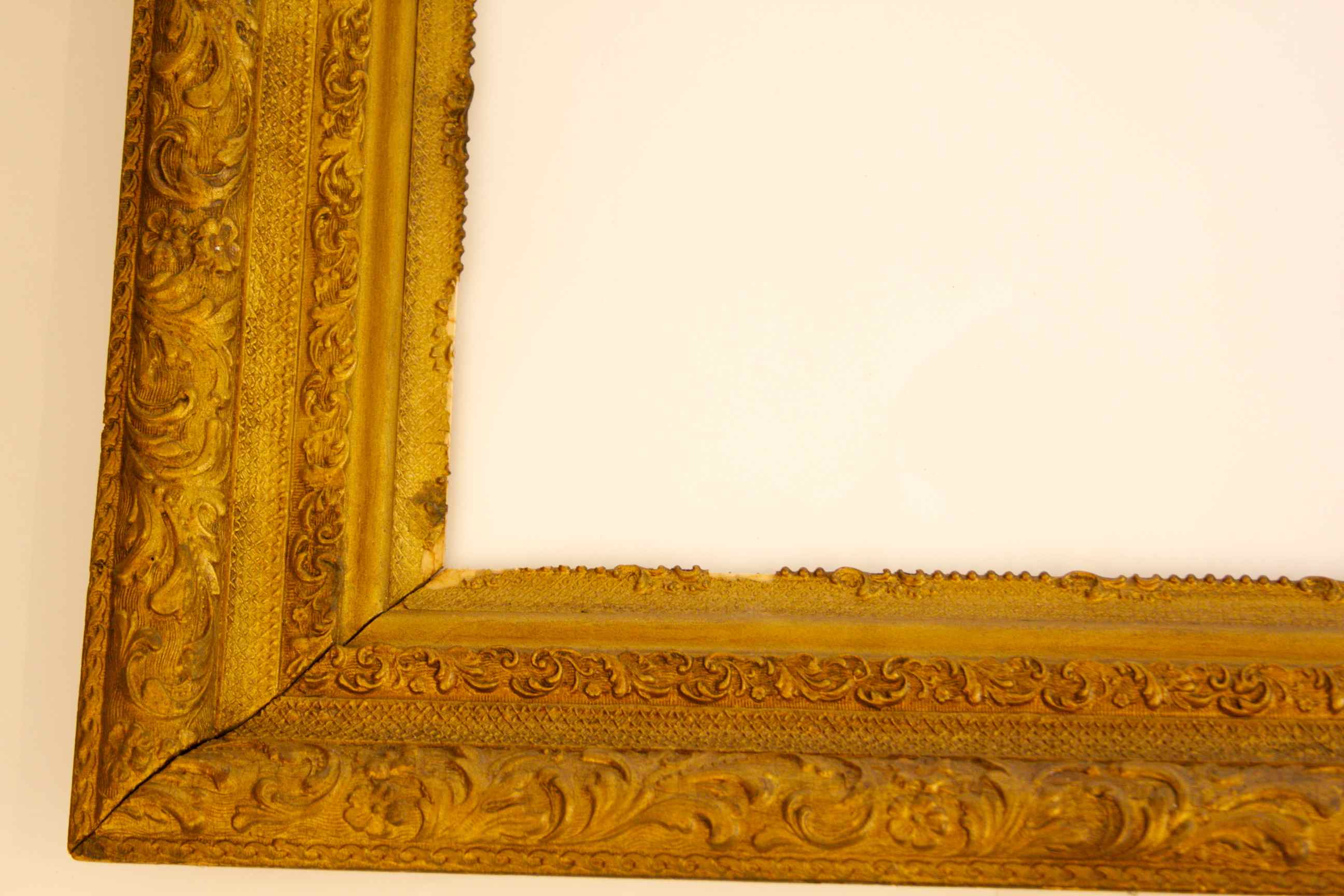 Gold-Painted Frame