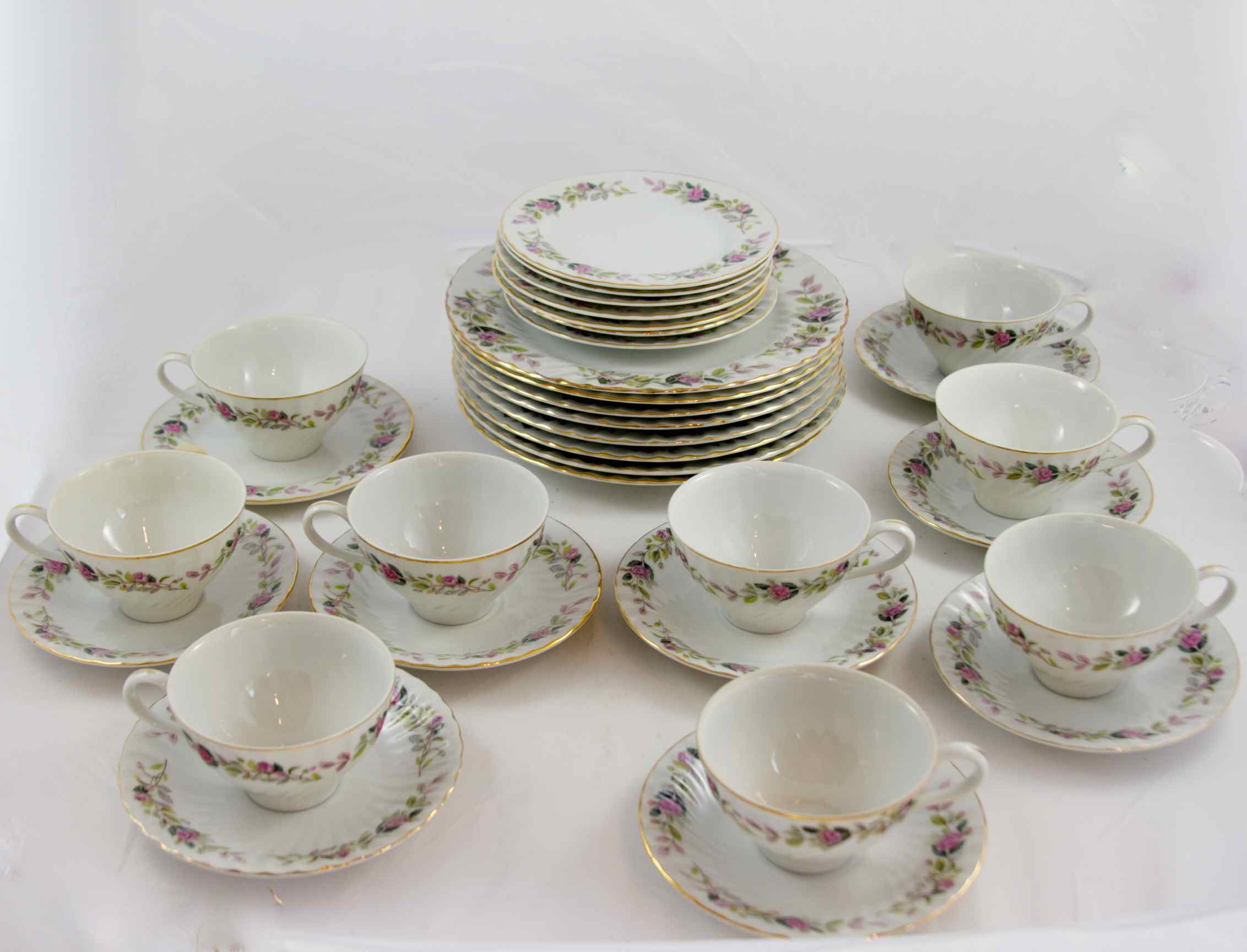 Set of Regency Rose Creative Fine China